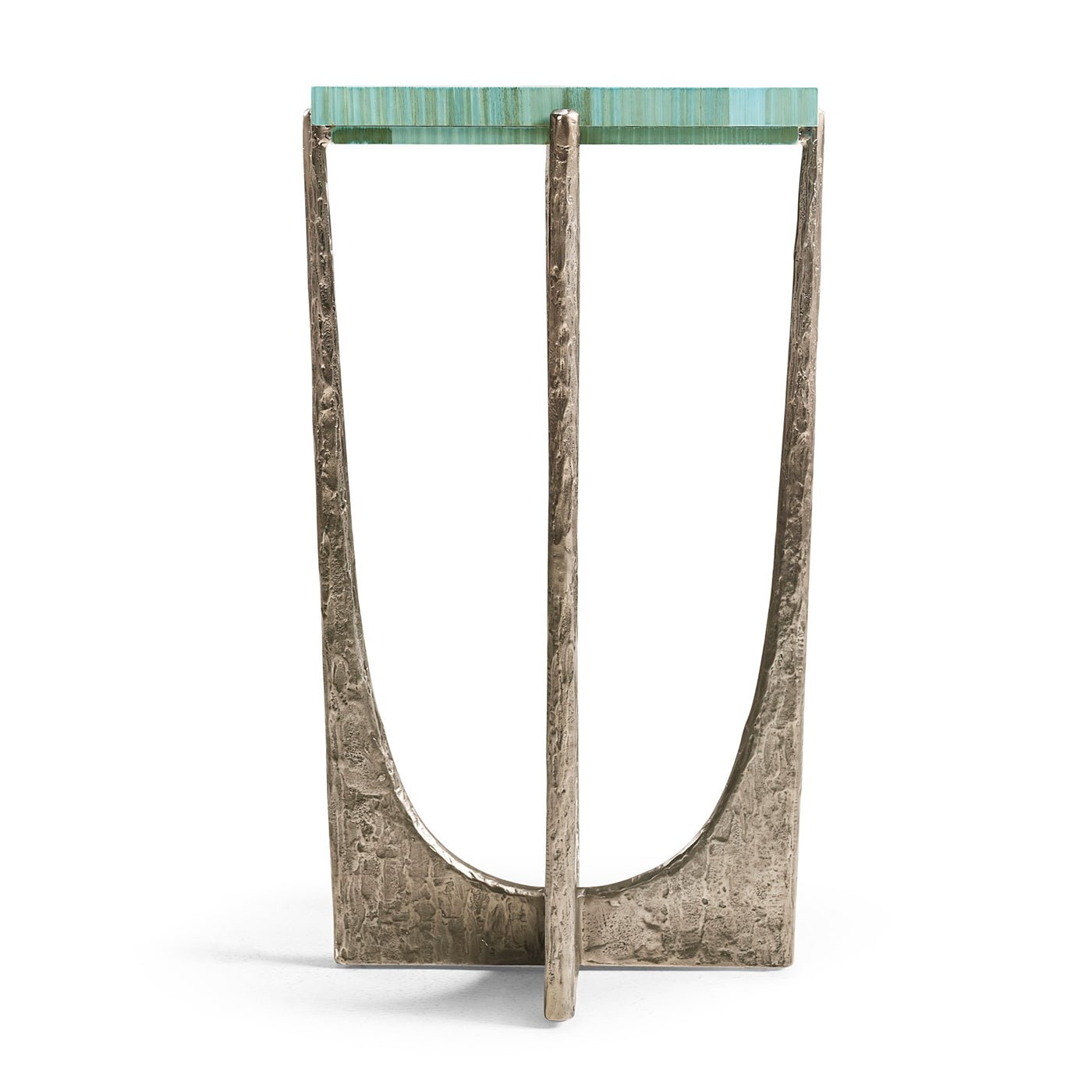 Aqua Mist Square Accent Table