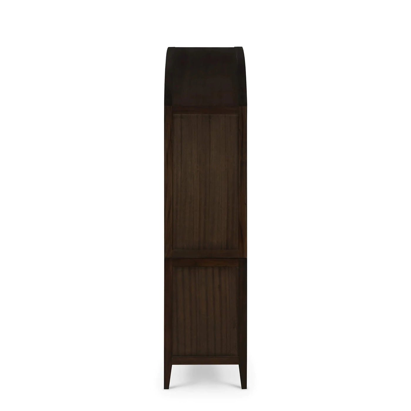 Vitrine à dessus arqué