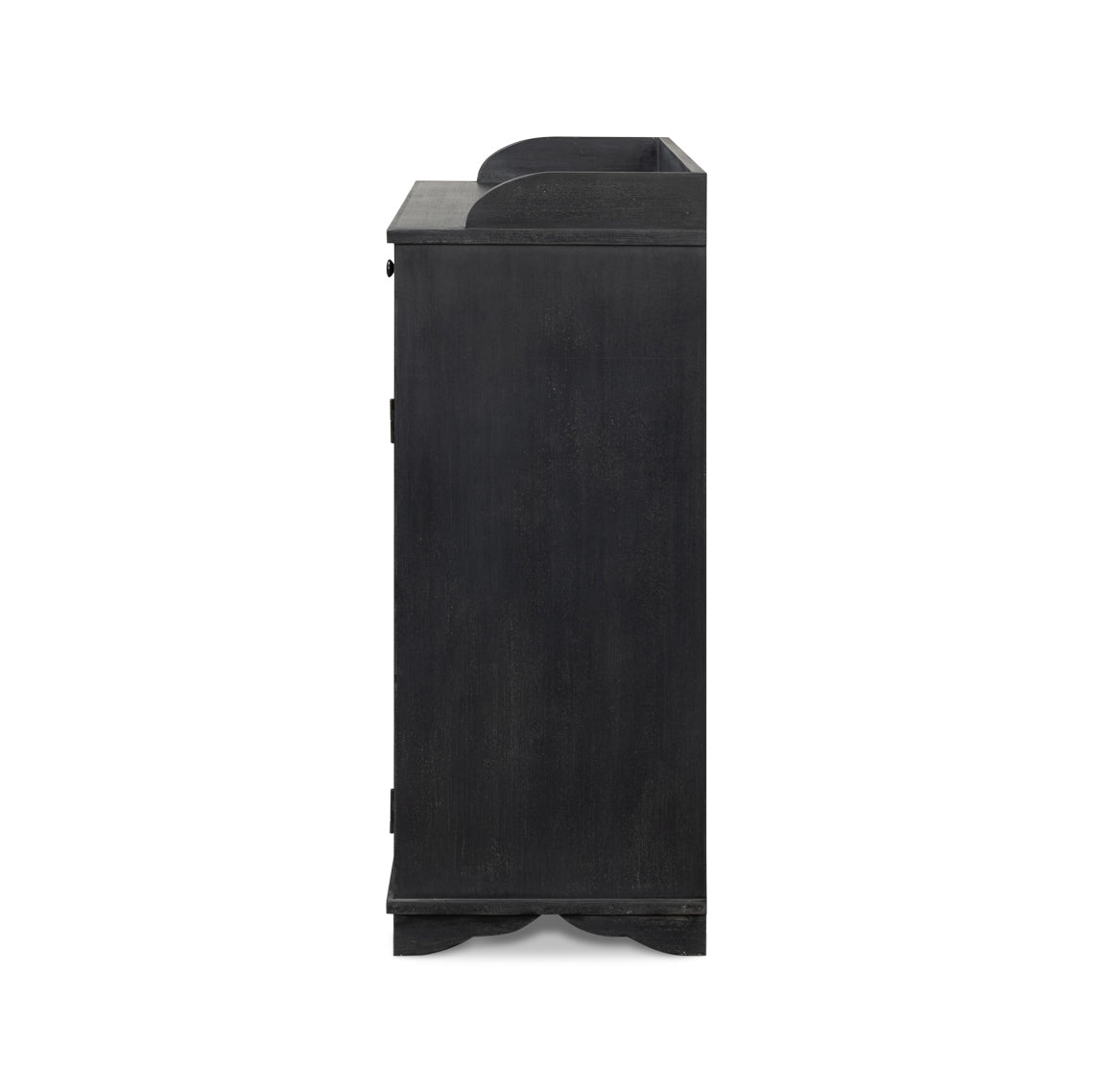 Armoire en pin noir récupéré