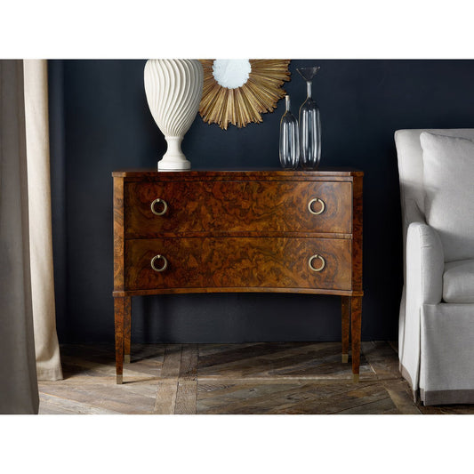 Commode en ronce de noyer