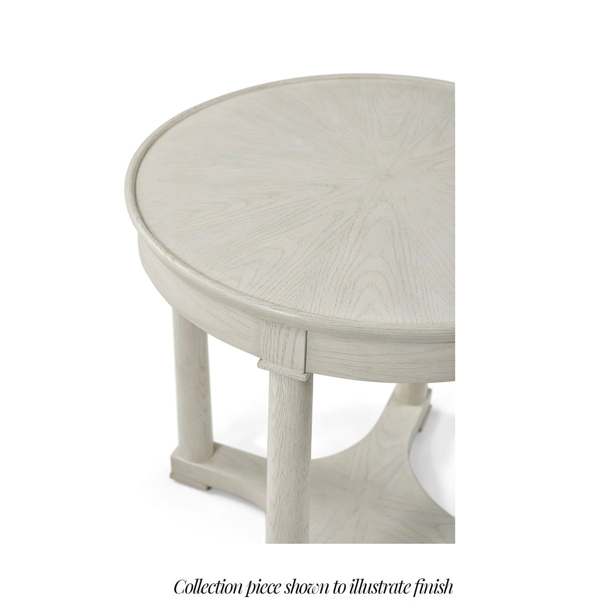 Table d'appoint blanche classique