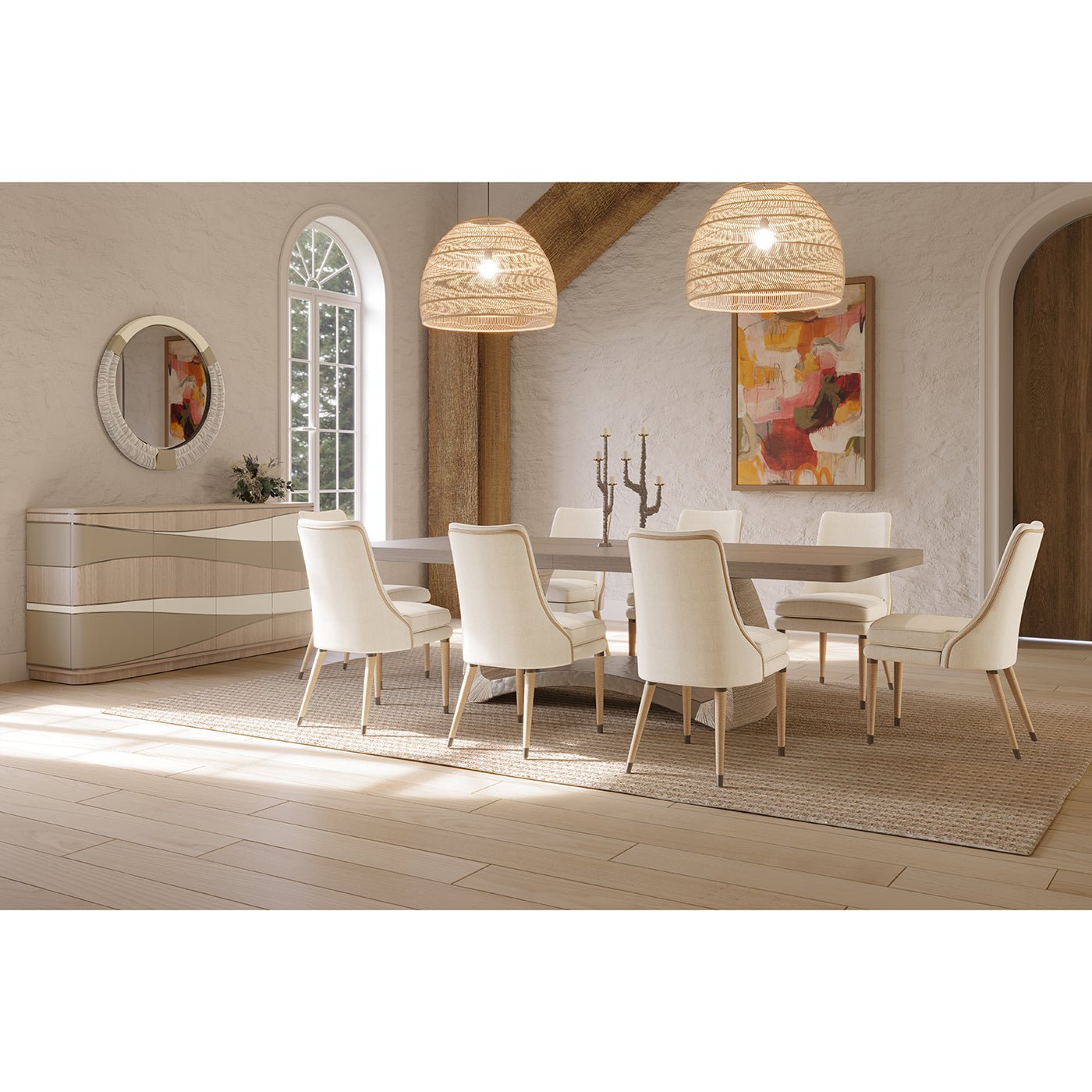 Contemporary Coastal Sideboard