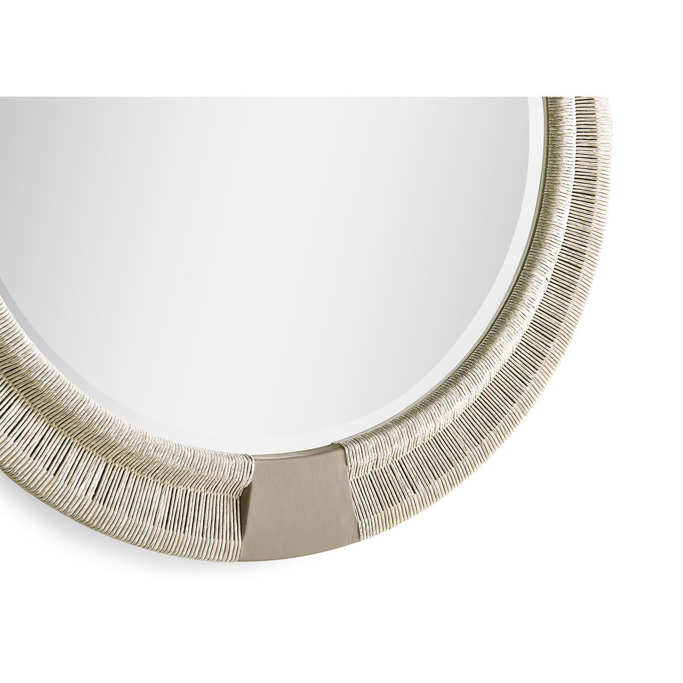 Danish Cord Organic Modern Mirror