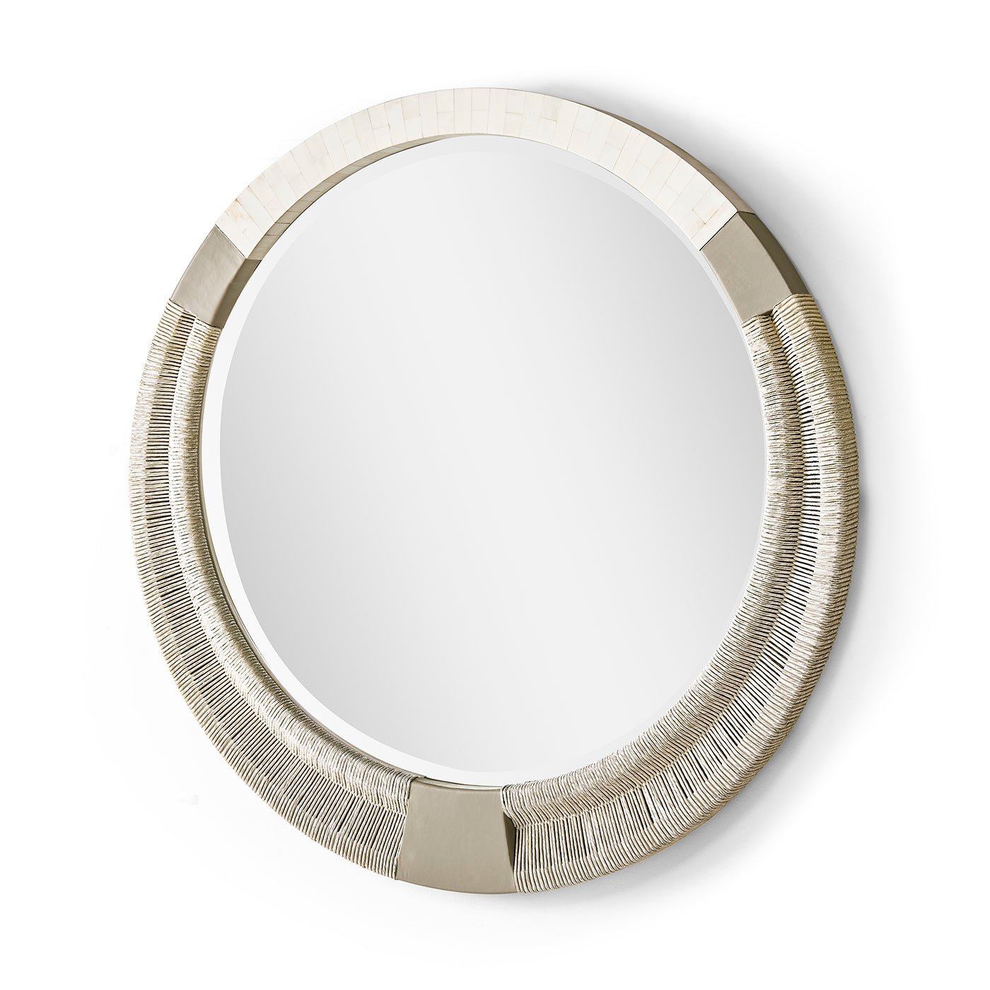 Danish Cord Organic Modern Mirror
