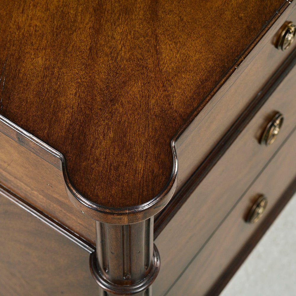 Commode Louis XVI française foncée