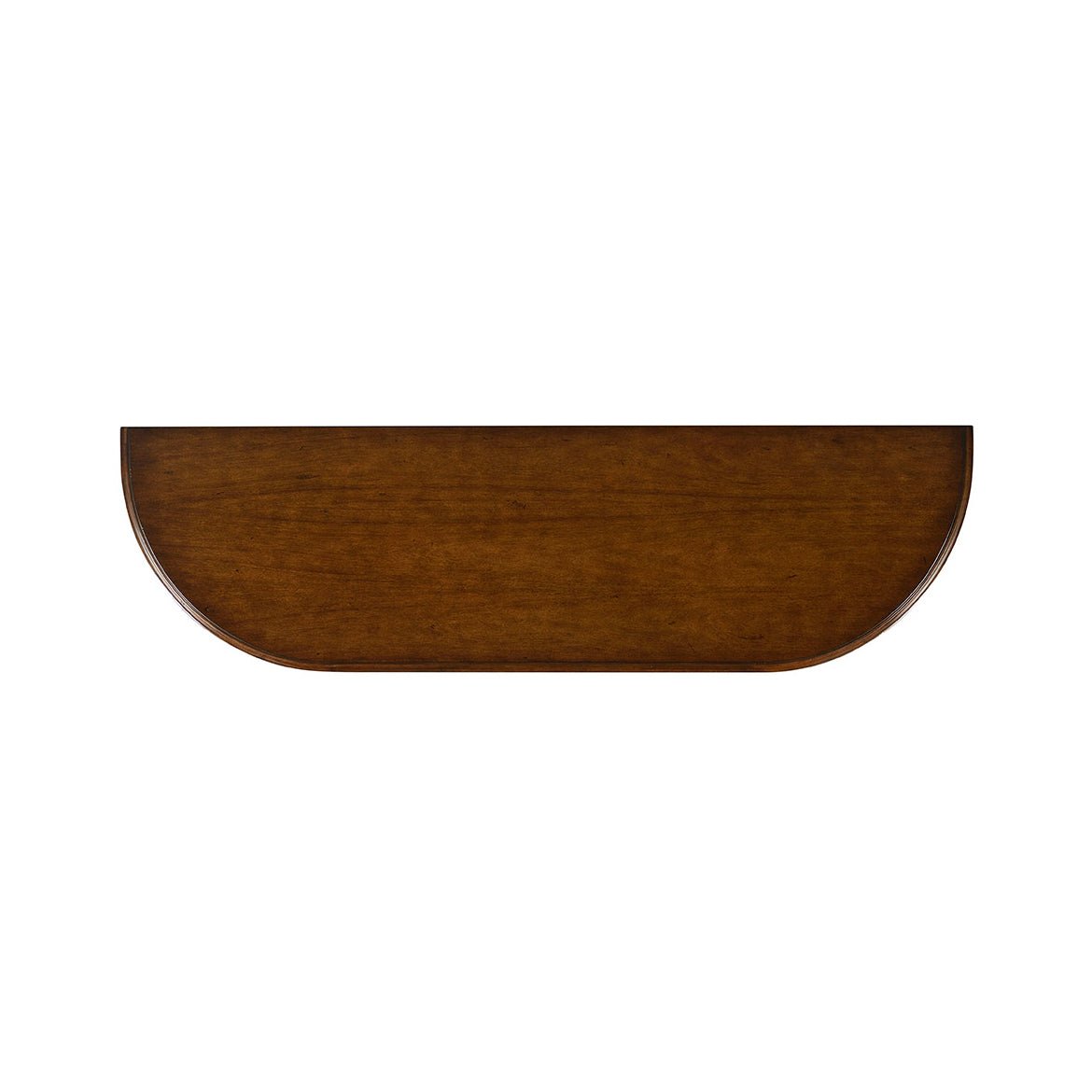 Console traditionnelle en bois foncé