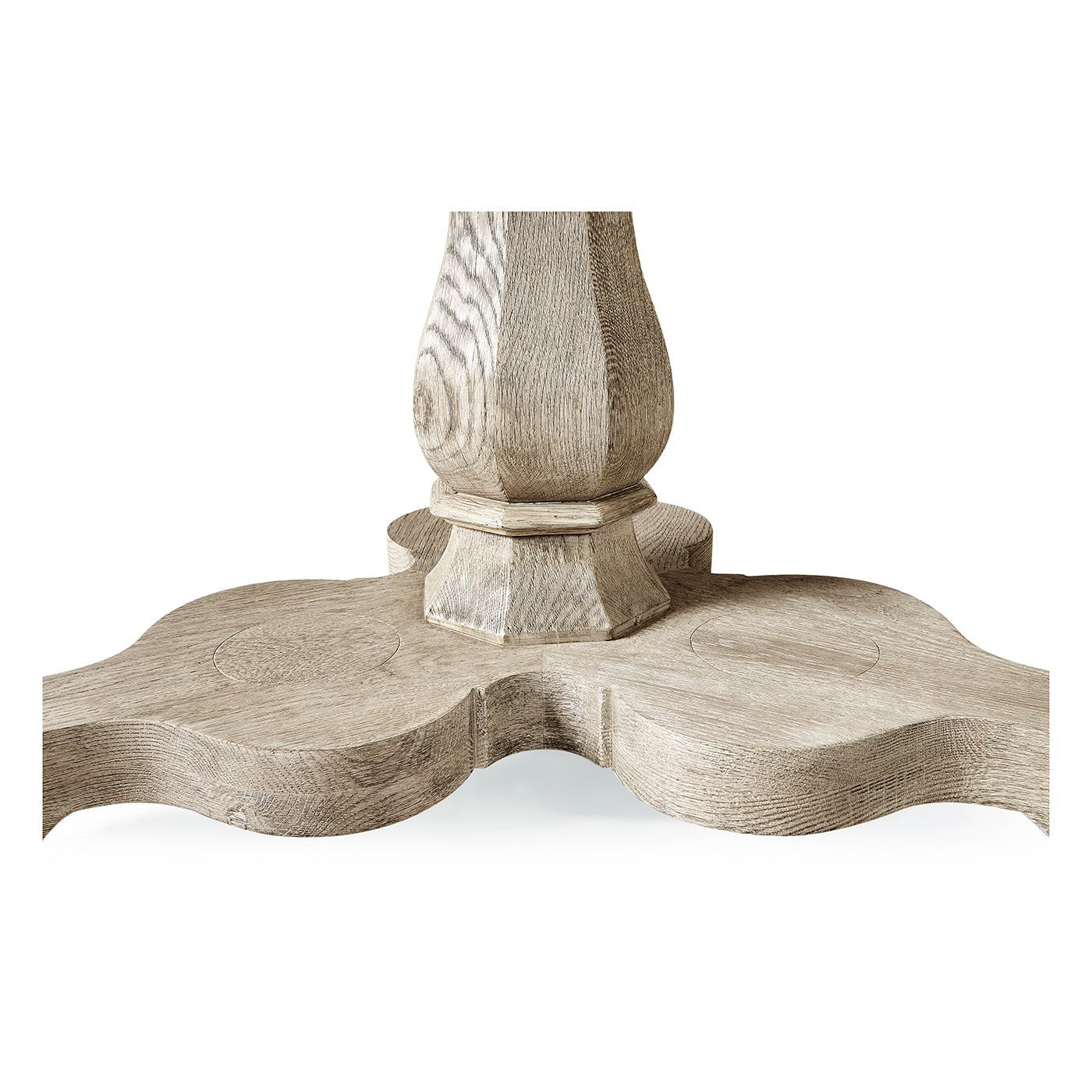 English Grayed Oak Breakfast Table