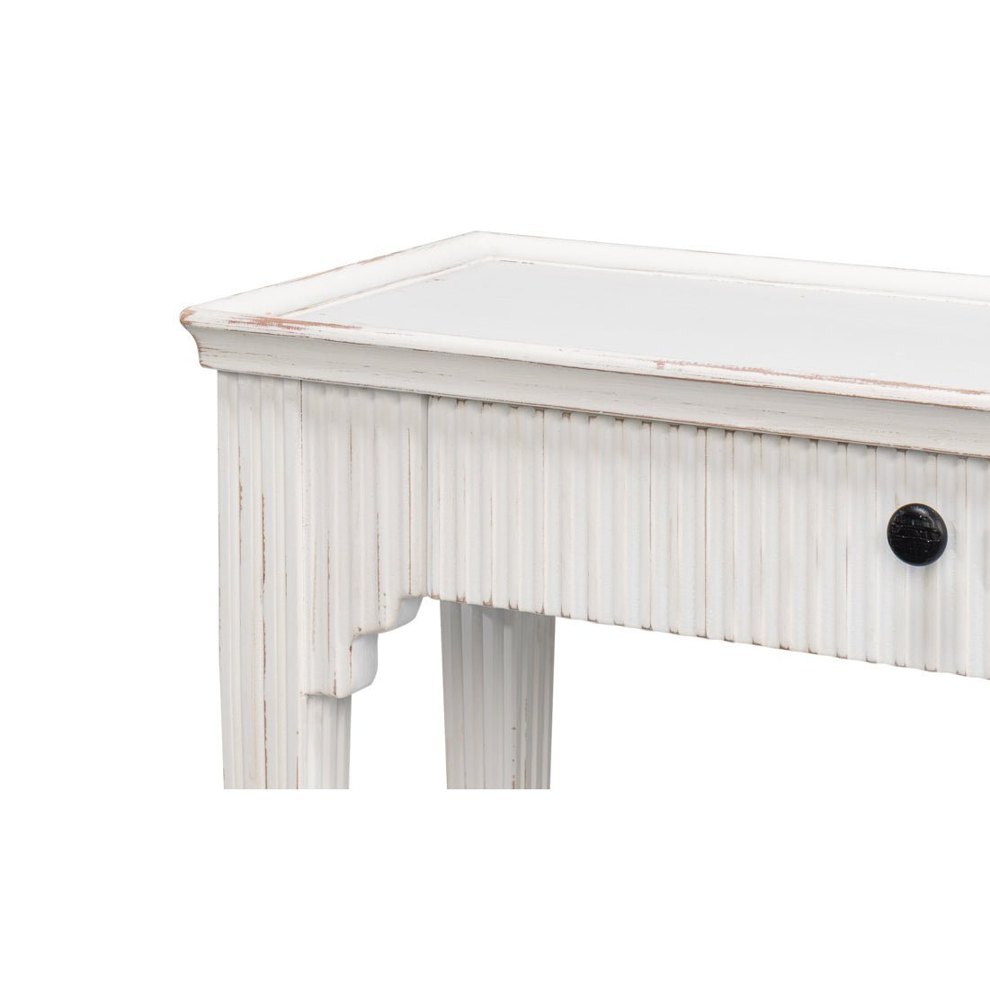 Console peinte de style campagnard français