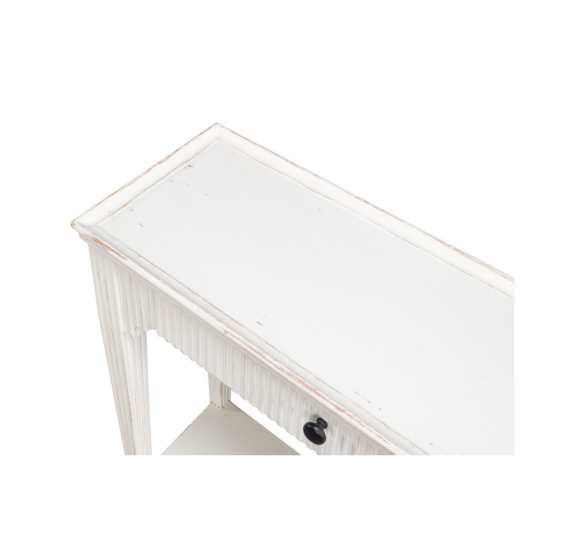 Console peinte de style campagnard français