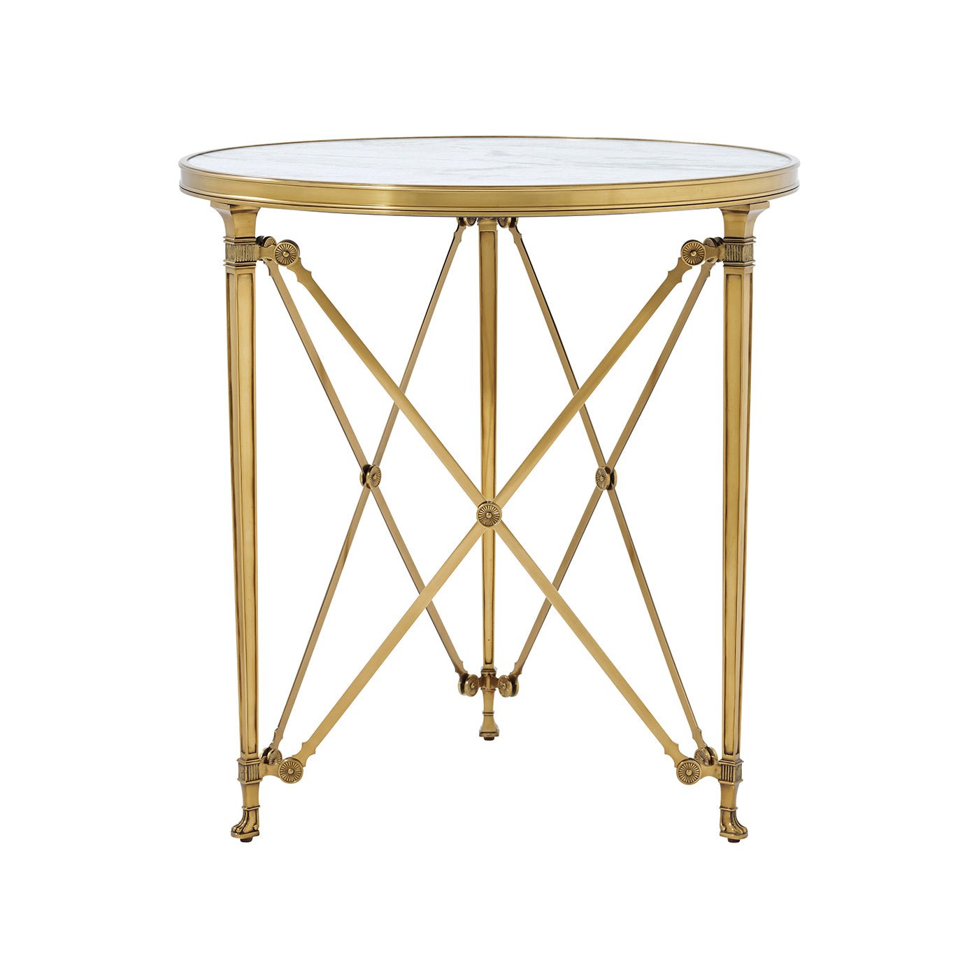 Table d'appoint ronde de style Empire français