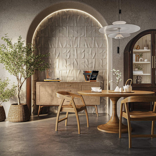 Table à manger tulipe moderne française