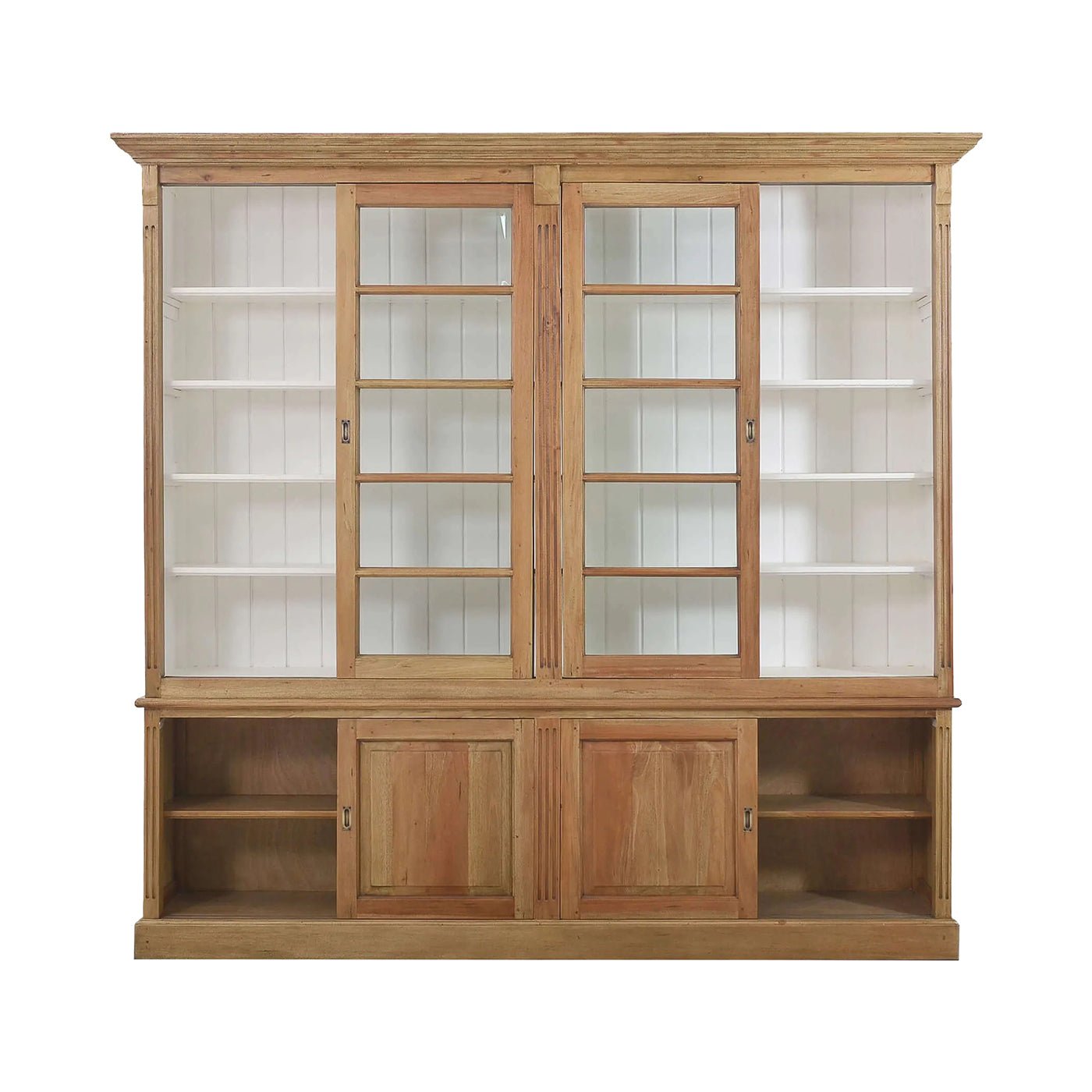 Bibliothèque provinciale française à portes coulissantes