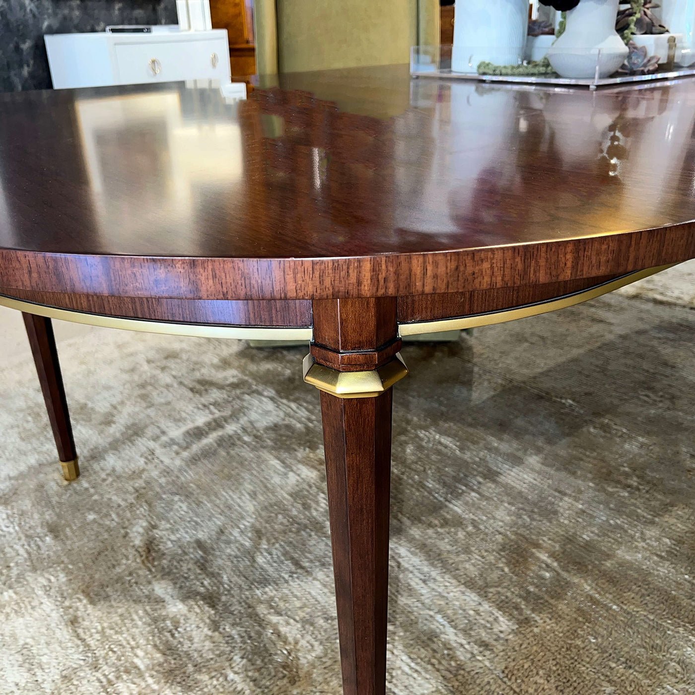 French Walnut Dining Table