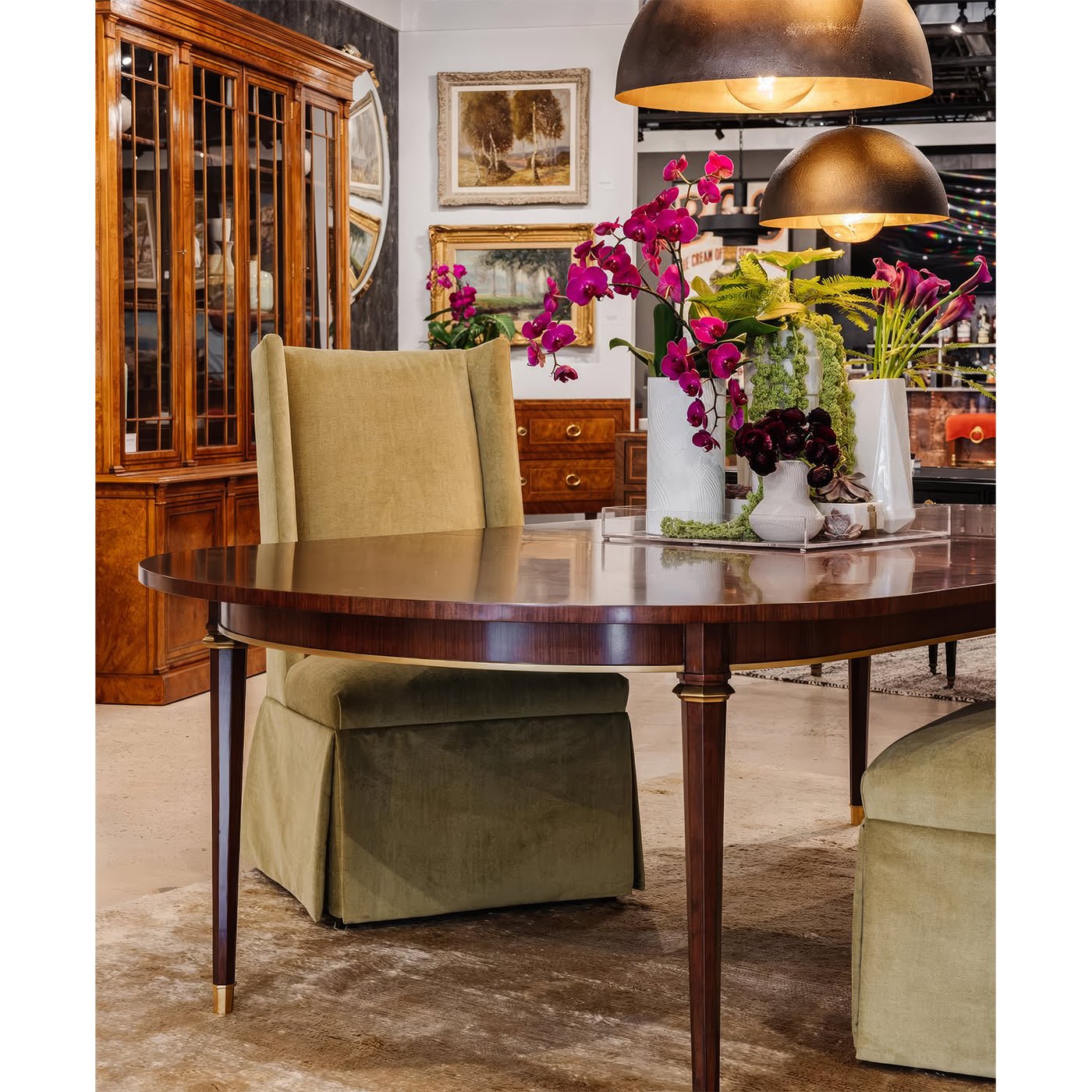 French Walnut Dining Table