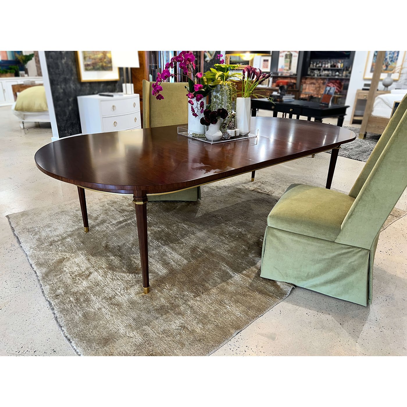 French Walnut Dining Table