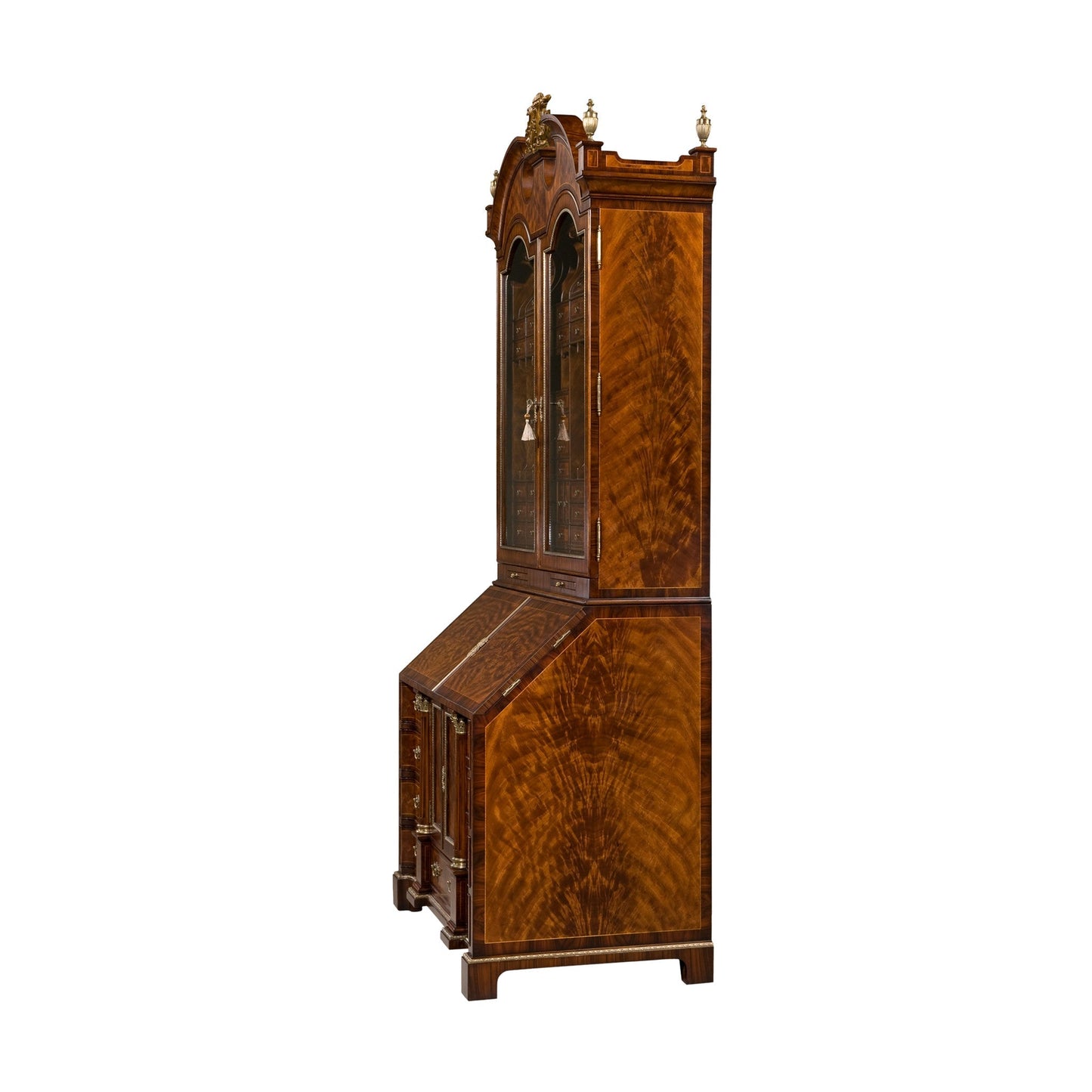 George II Mahogany Secretary Bookcase