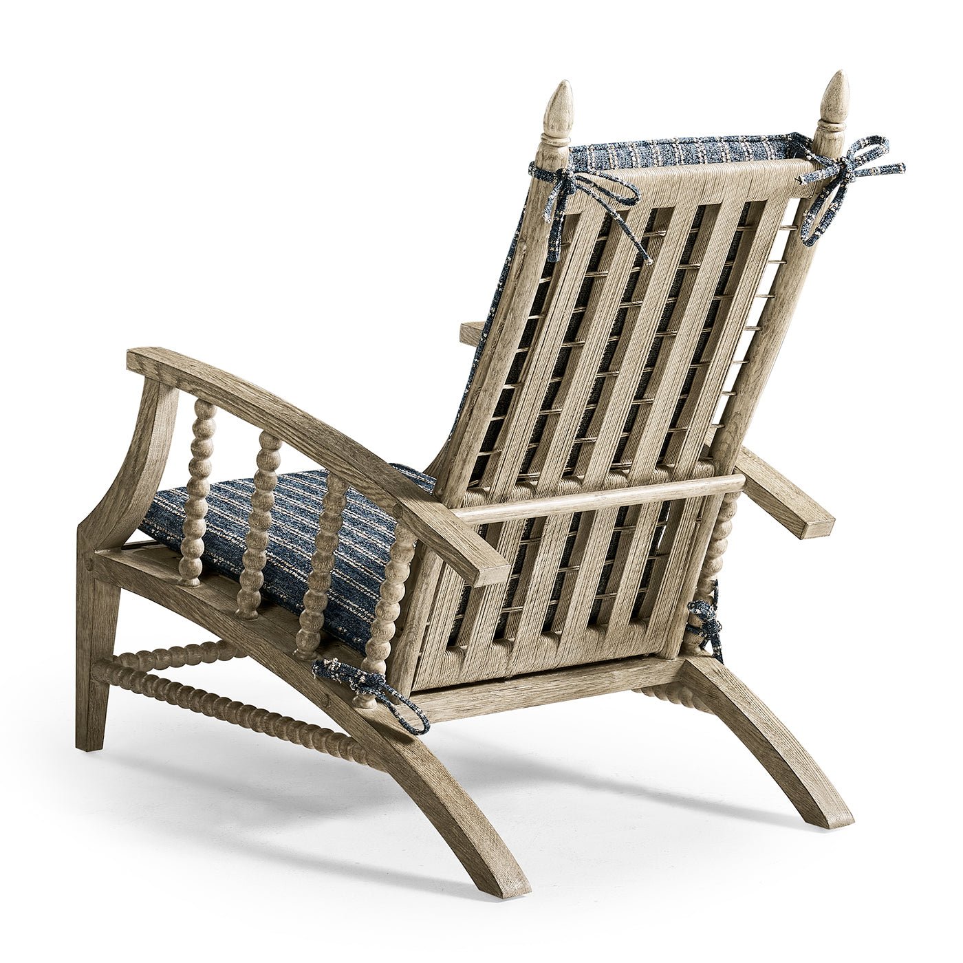 Greyed Oak Country Lounge Chair