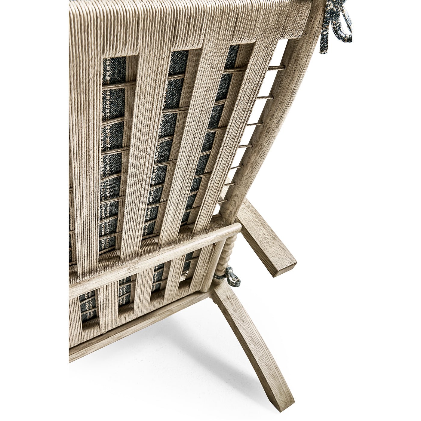 Greyed Oak Country Lounge Chair