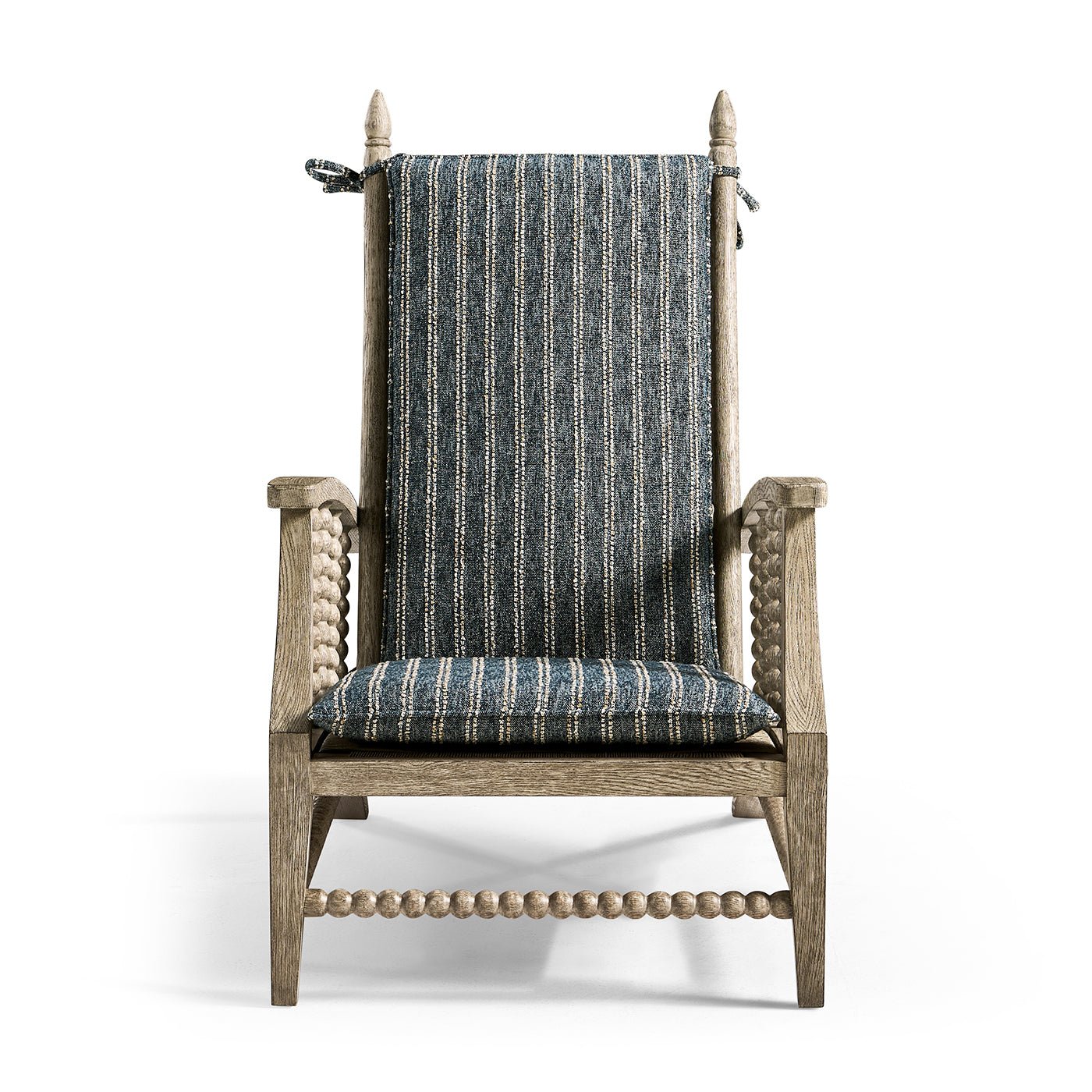 Greyed Oak Country Lounge Chair