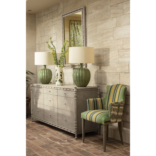 Miroir en chêne grisé