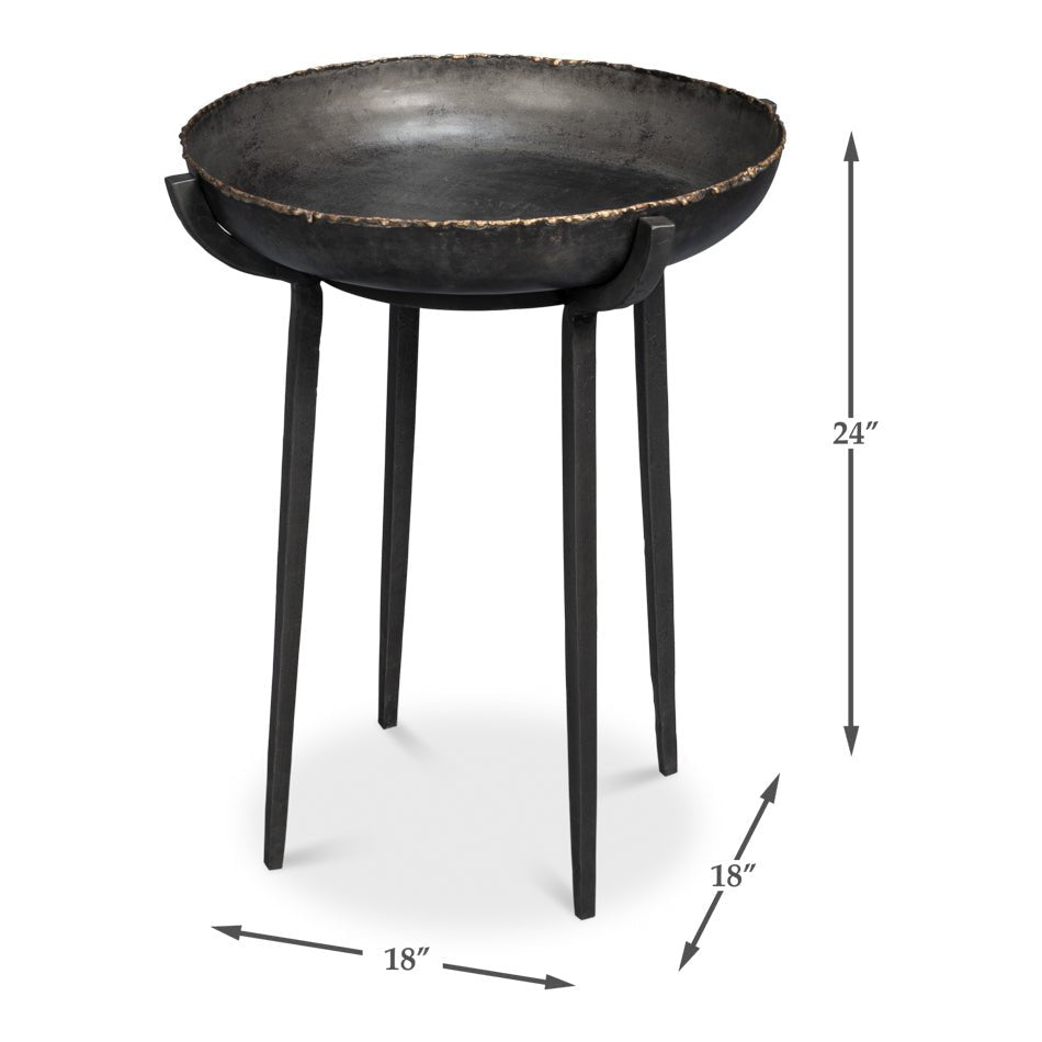 Table d'appoint industrielle