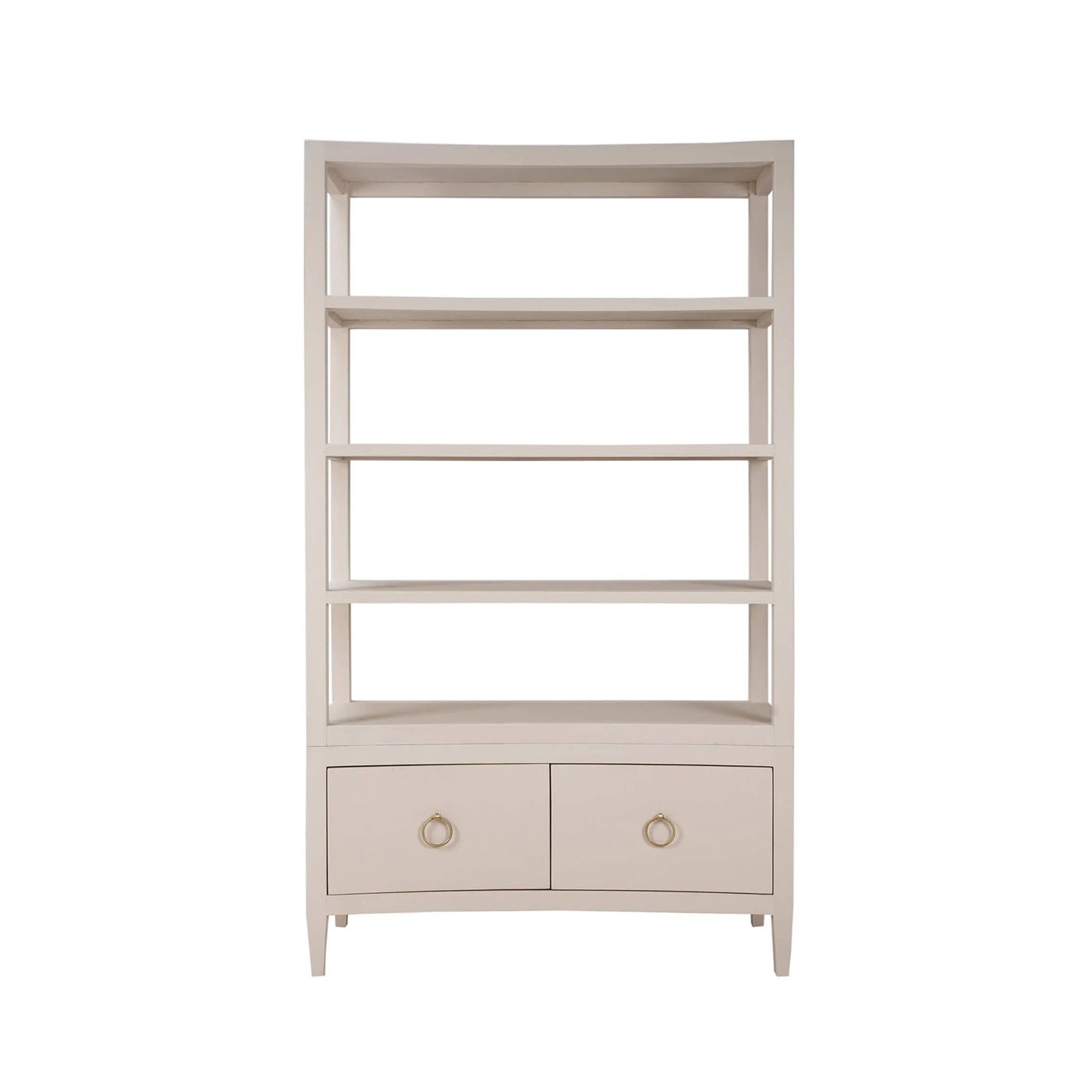 Grande étagère enveloppée de lin - Putty Linen