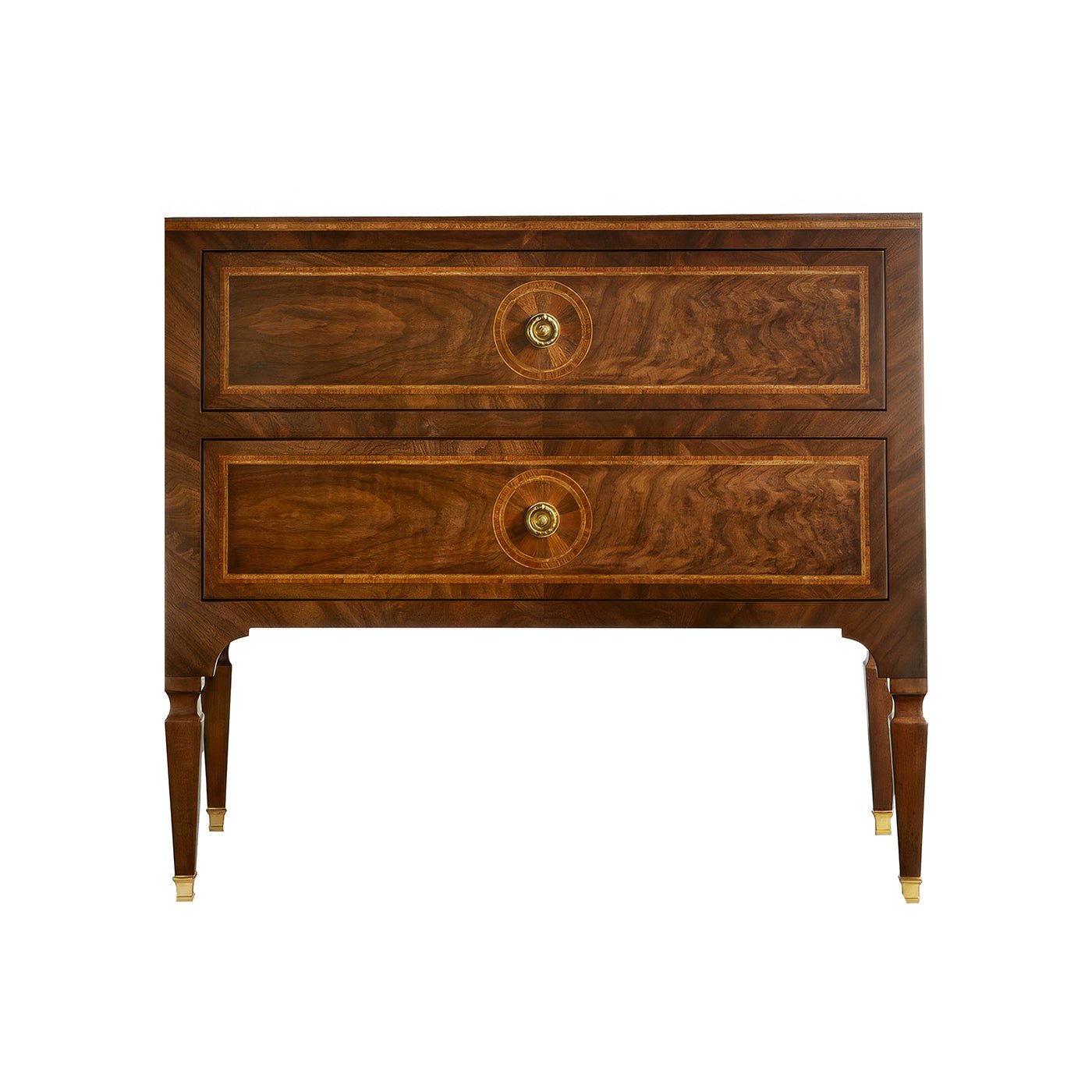 Louis XVI Style Inlaid Bedside Chest