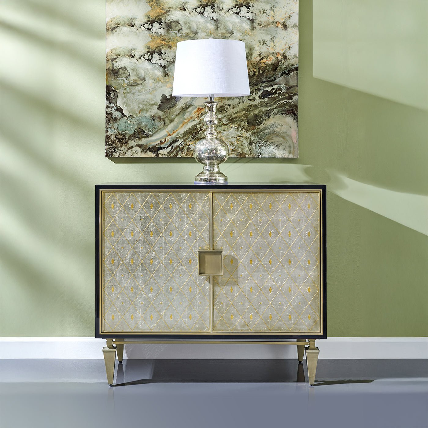 Mid Century Accent Cabinet