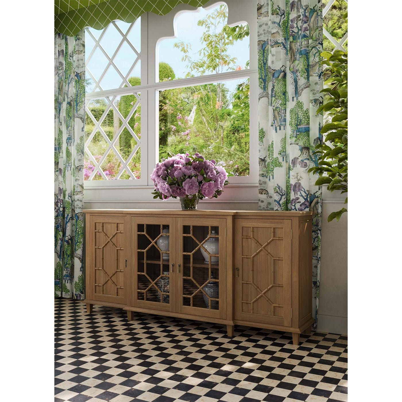 Crédence Mid-Century - Finition bois fruitier