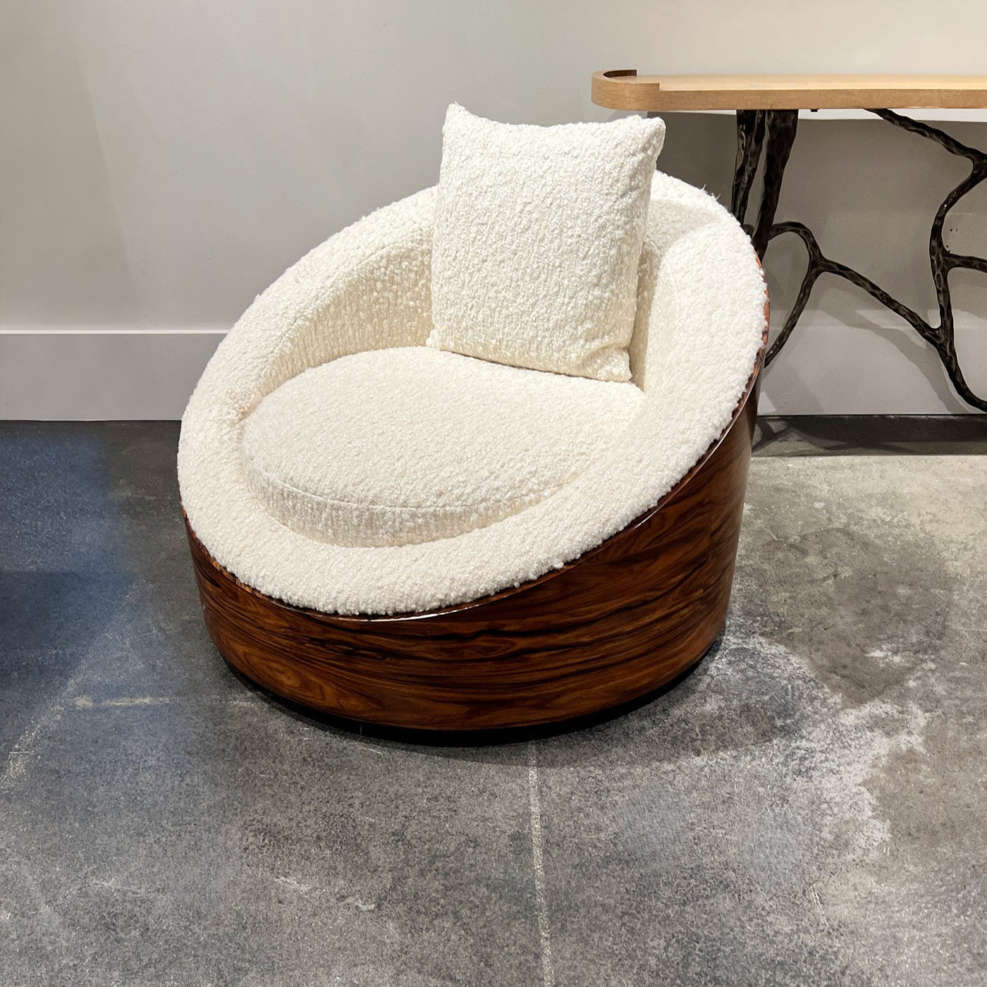 Fauteuil de salon du milieu du siècle