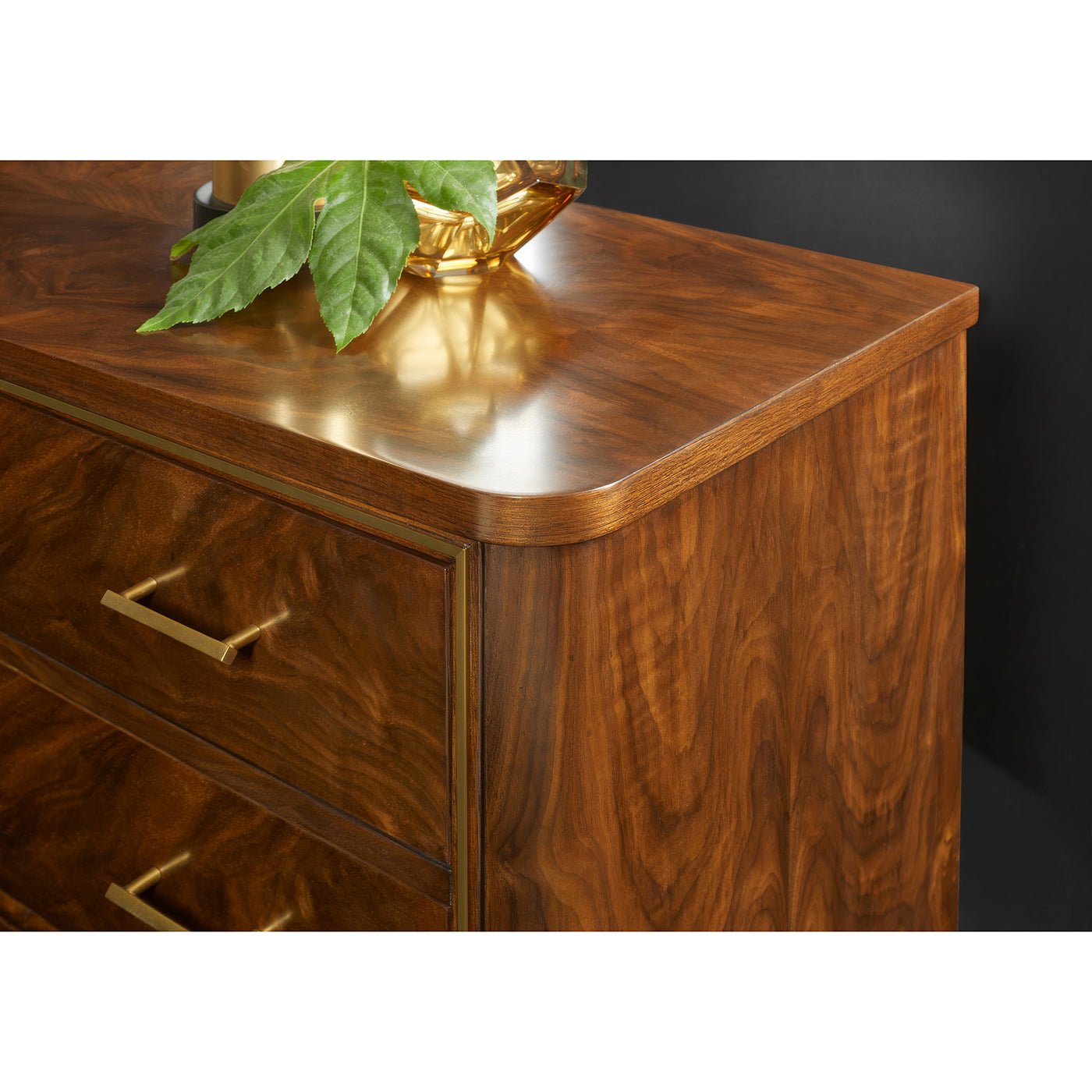 Mid Century Walnut Bedside Chest