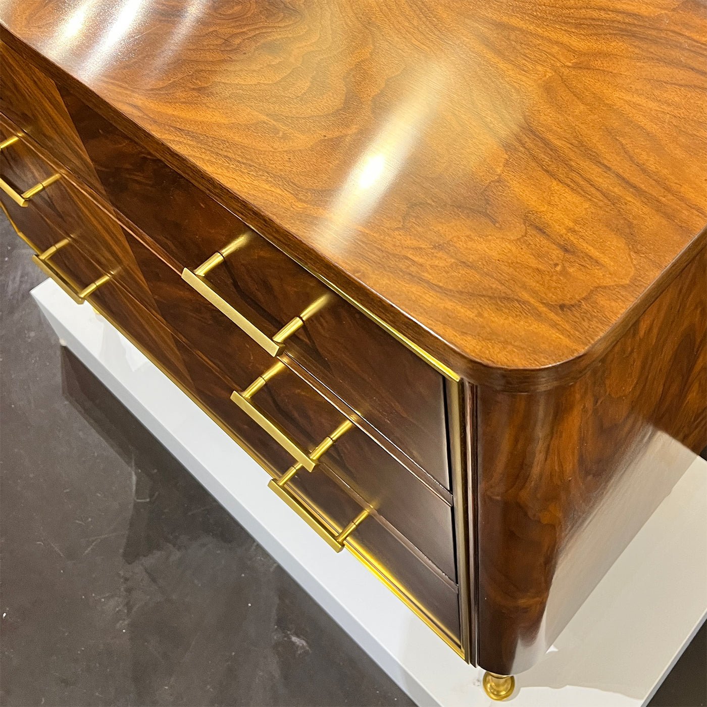 Mid Century Walnut Bedside Chest