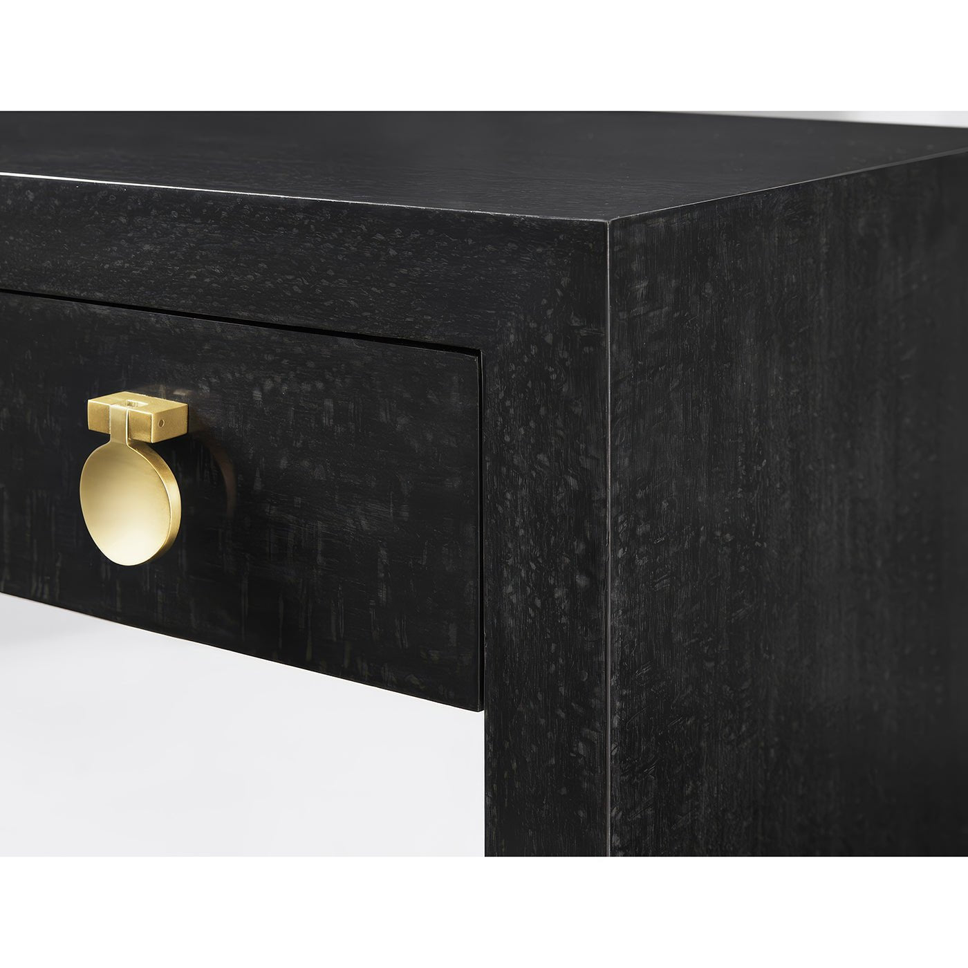 Modern Black Nightstand