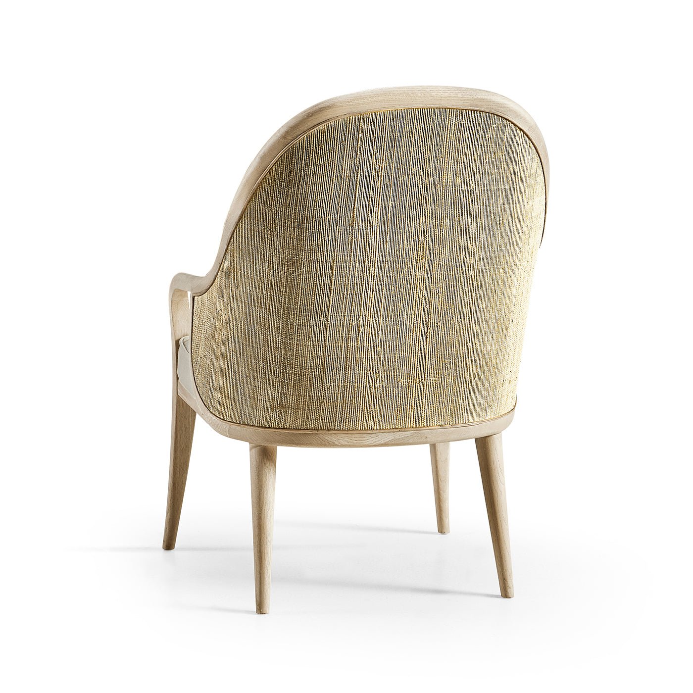 Modern Coastal Upholstered Dining Armchair