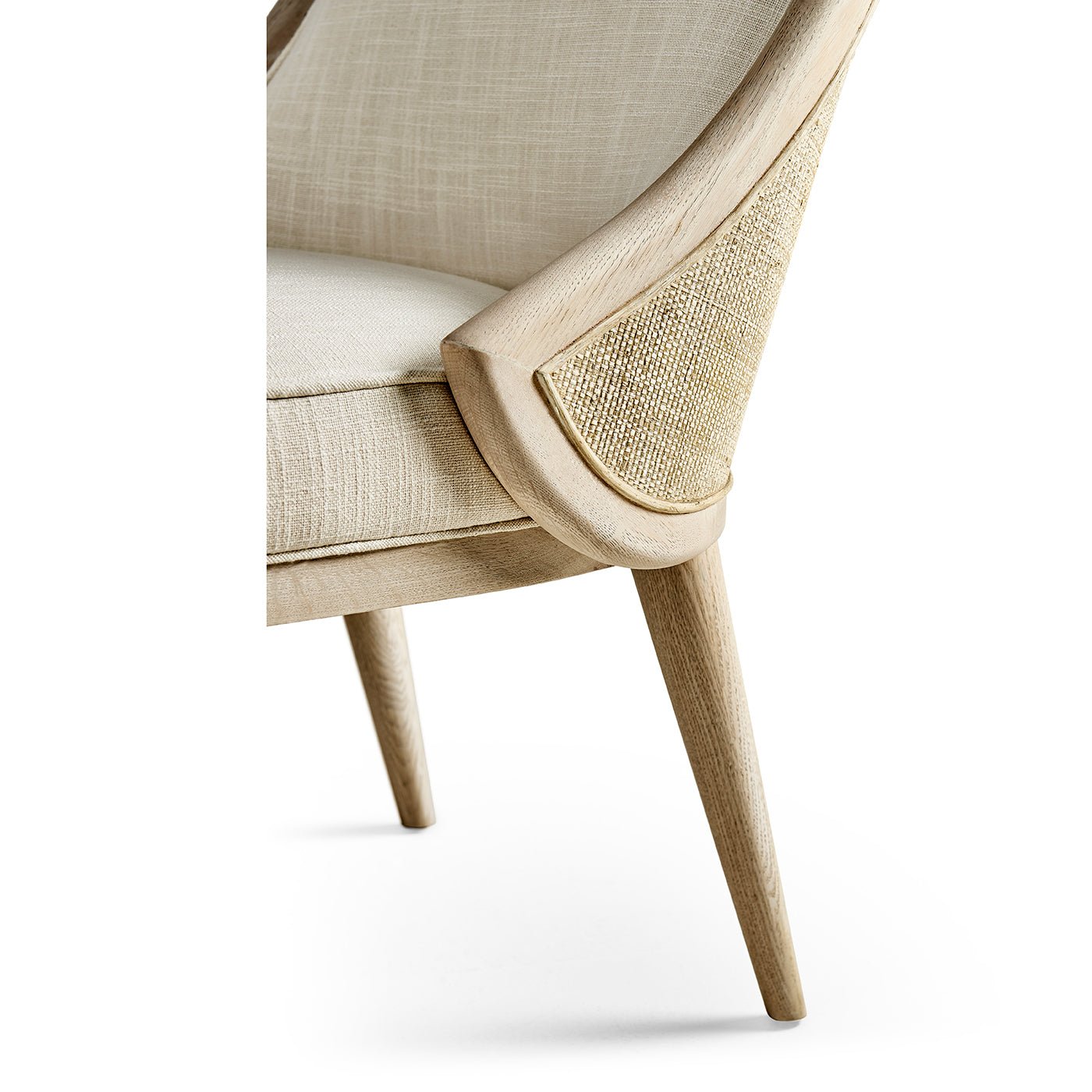 Modern Coastal Upholstered Dining Chair