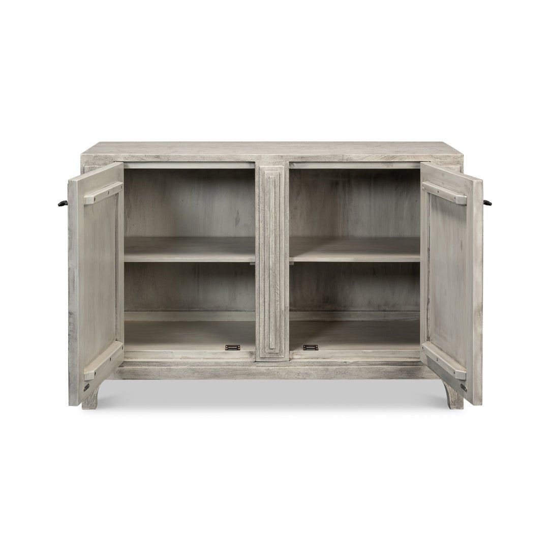 Buffet géométrique gris moderne