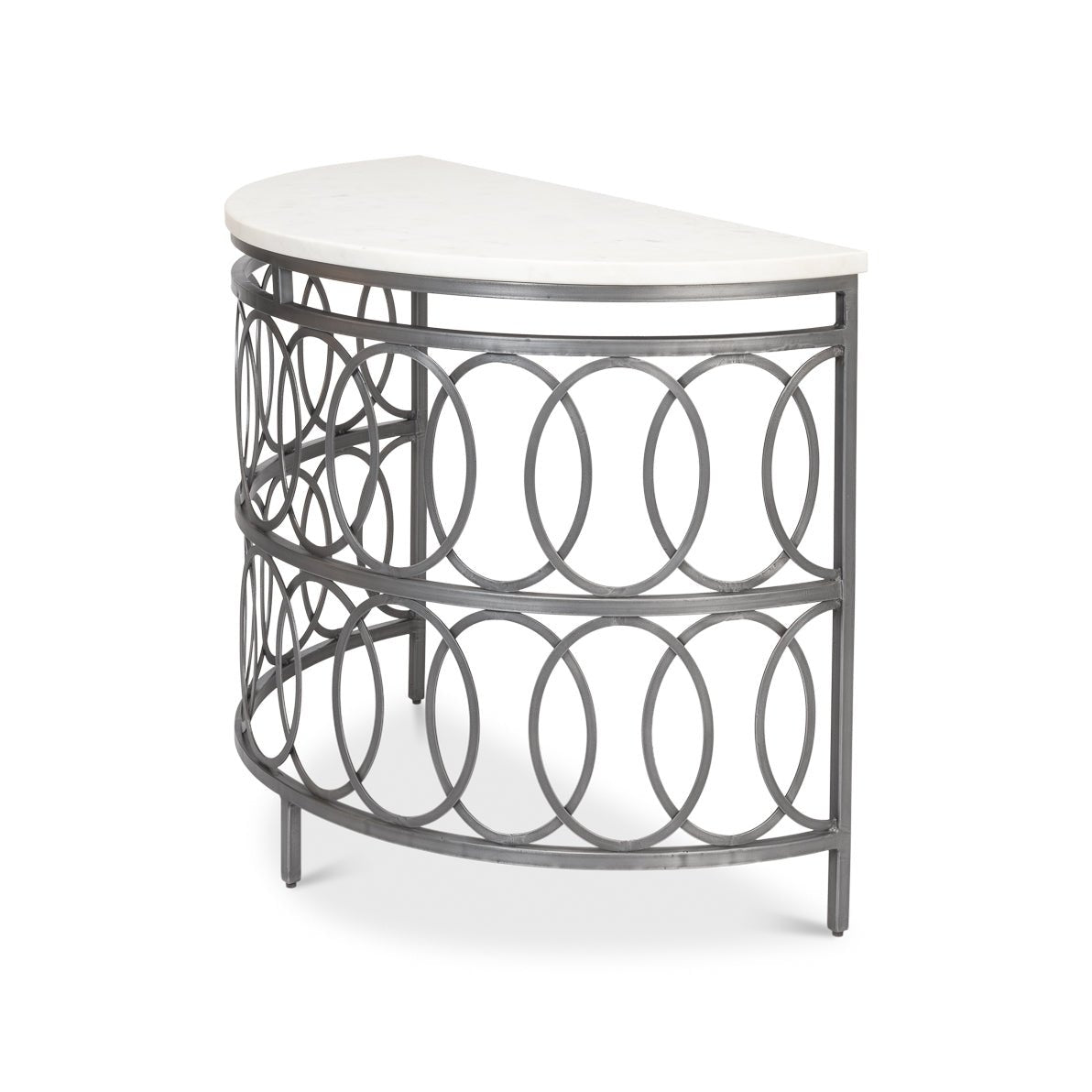 Table console industrielle moderne