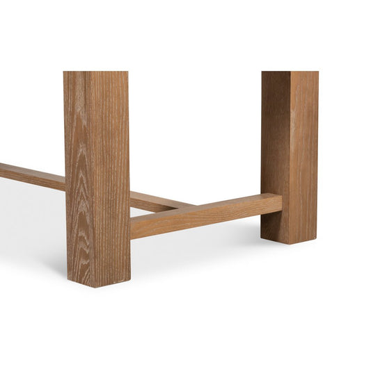 Table à manger extensible moderne en chêne