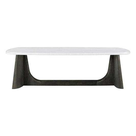 Table basse moderne en quartz anthracite