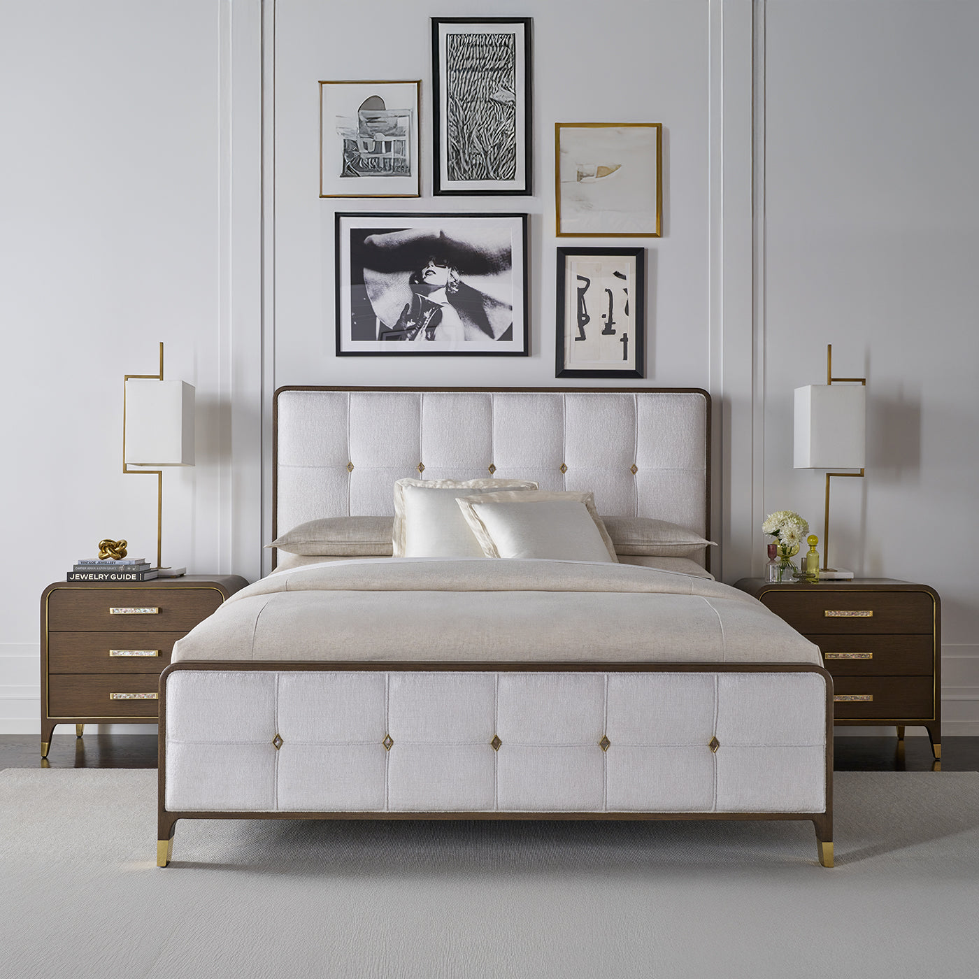 Table de chevet Hollywood Regency