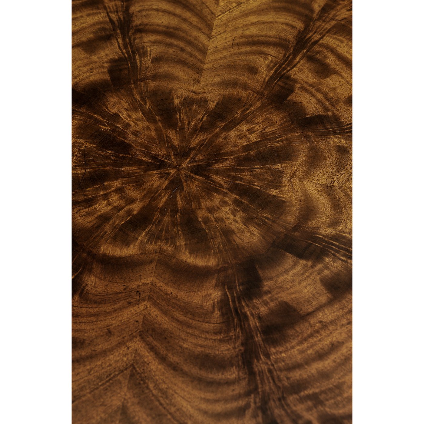 Table d'appoint ronde en acajou Regency