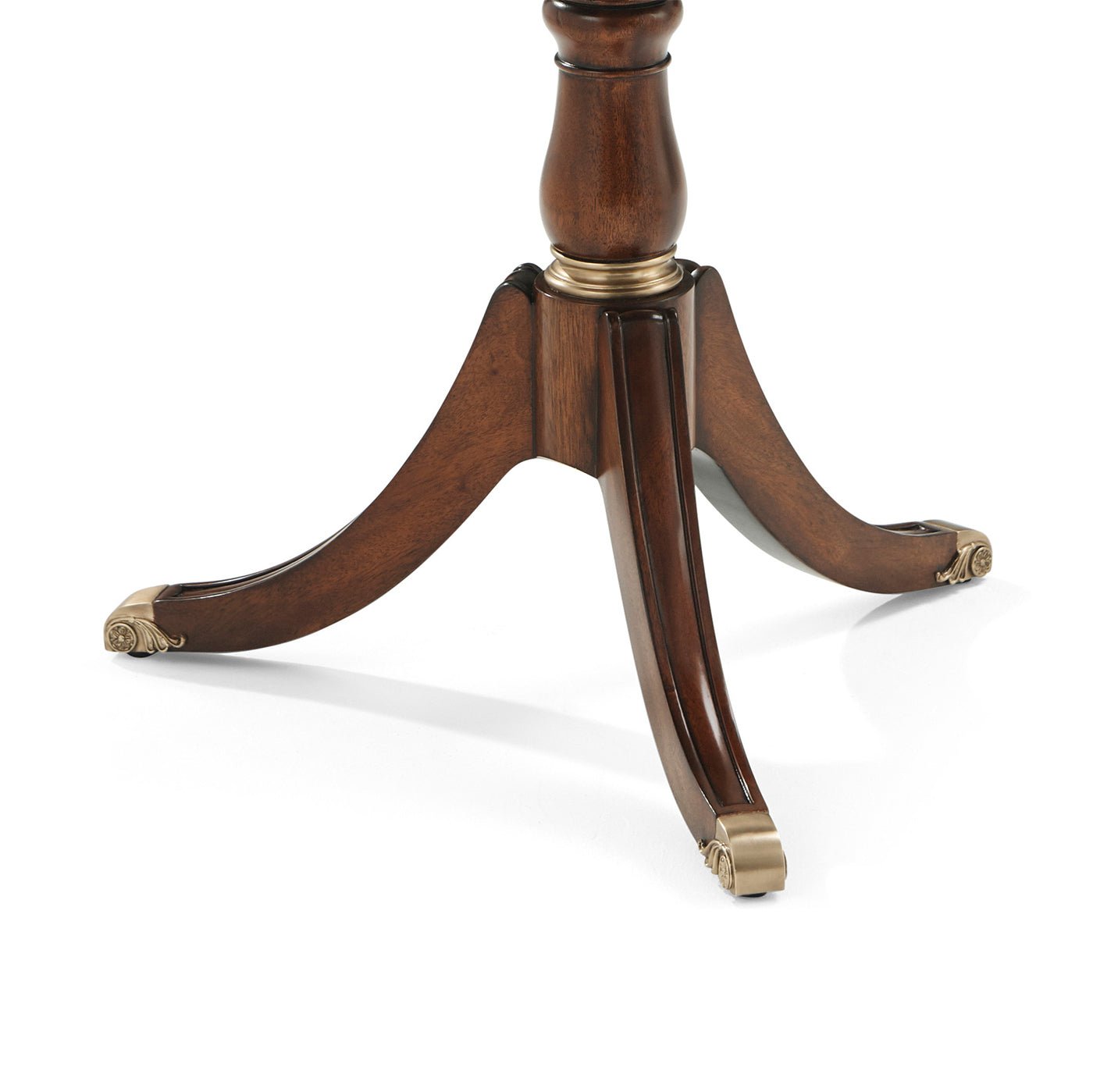 Table d'appoint ronde sur piédestal Regency