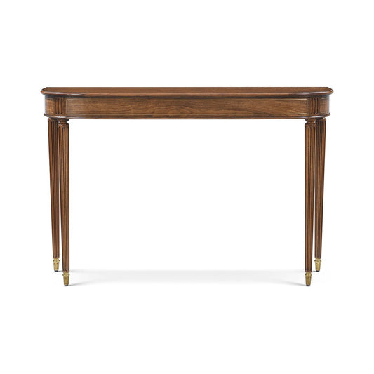 Console demi-lune de style Régence