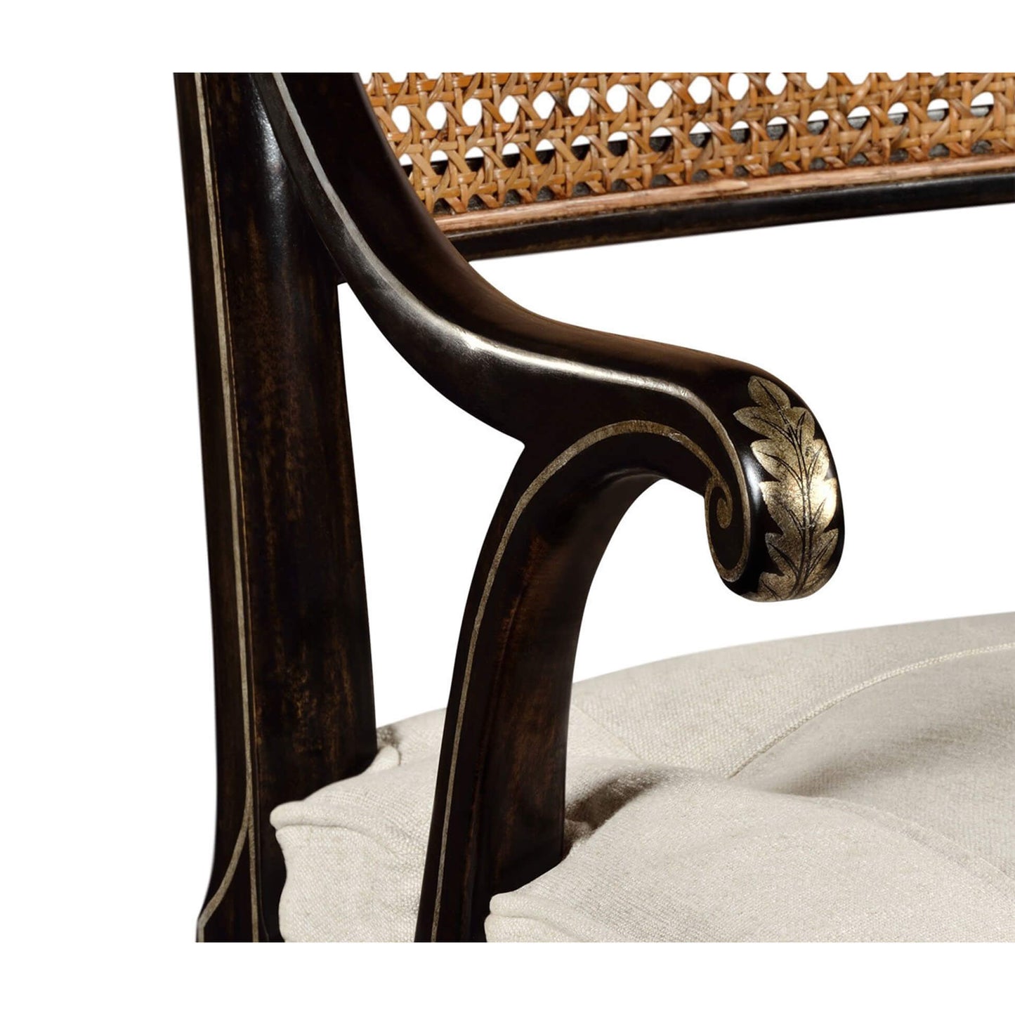 Regency Style Painted Armchair