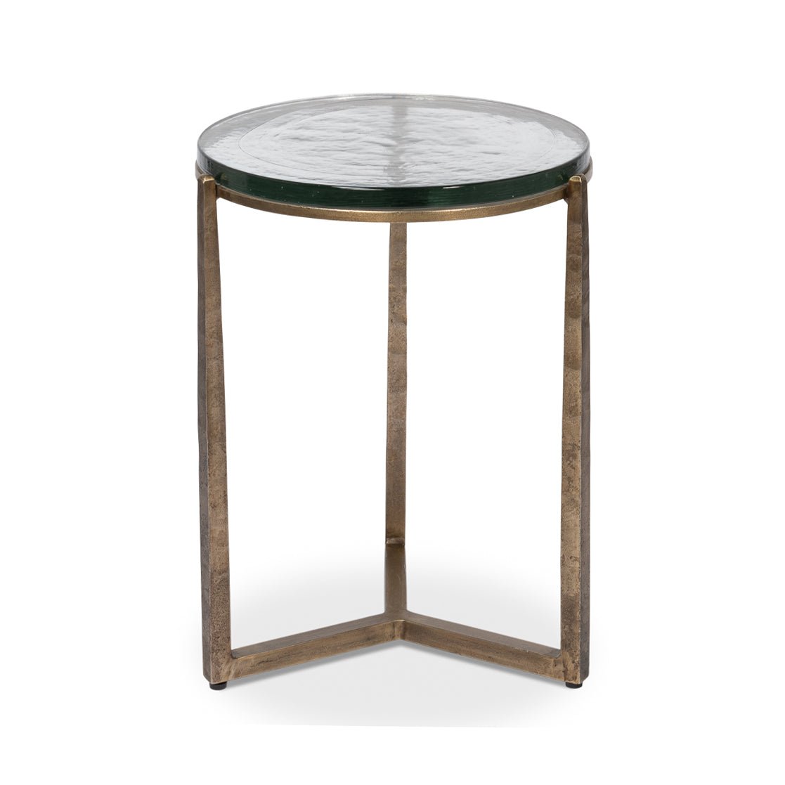 Table d'appoint ronde contemporaine