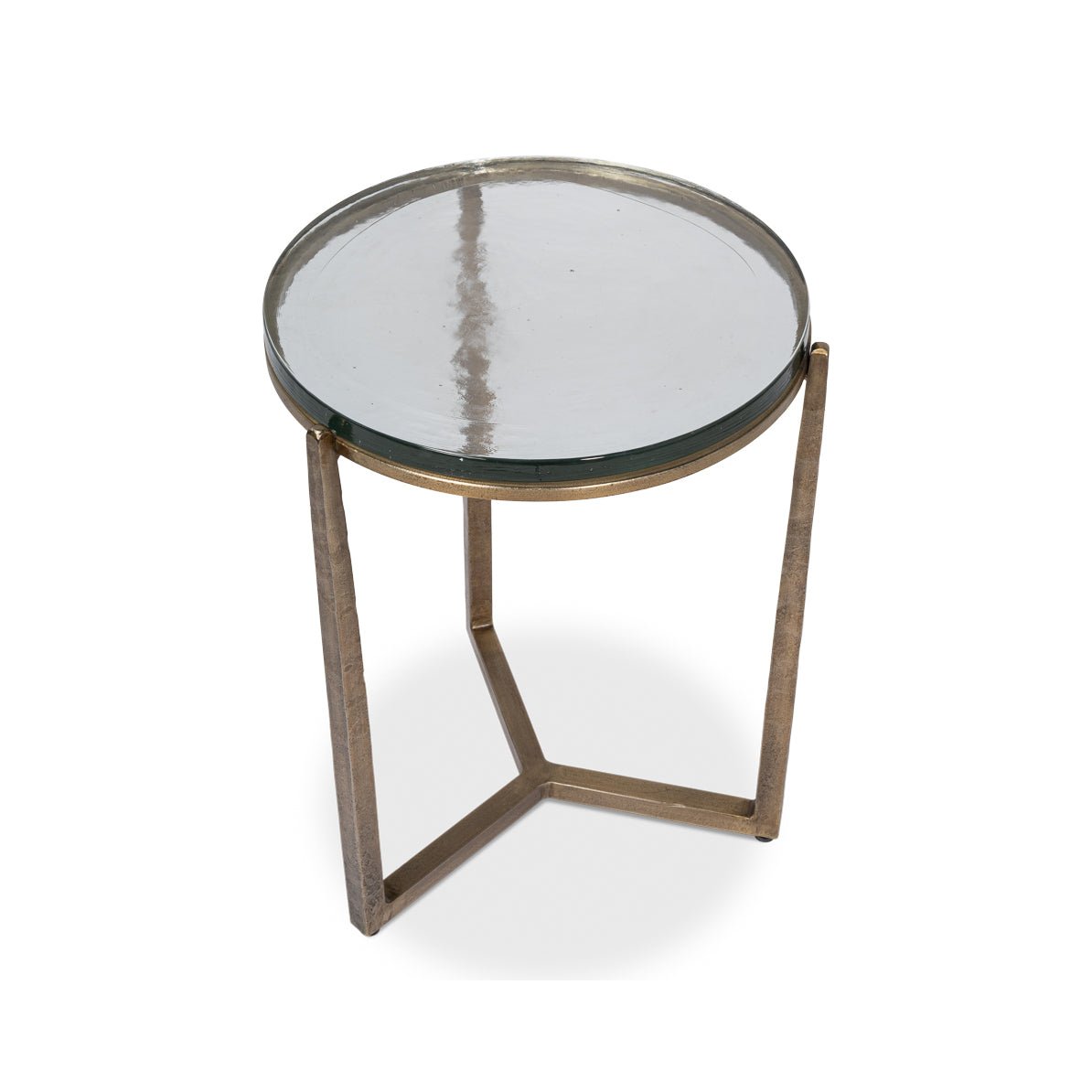 Table d'appoint ronde contemporaine