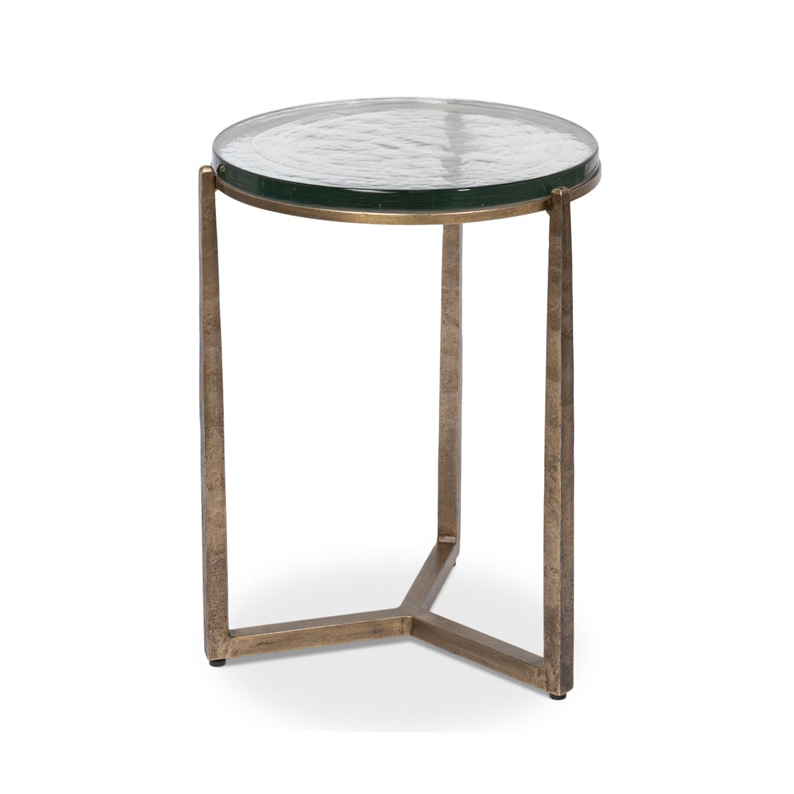 Table d'appoint ronde contemporaine