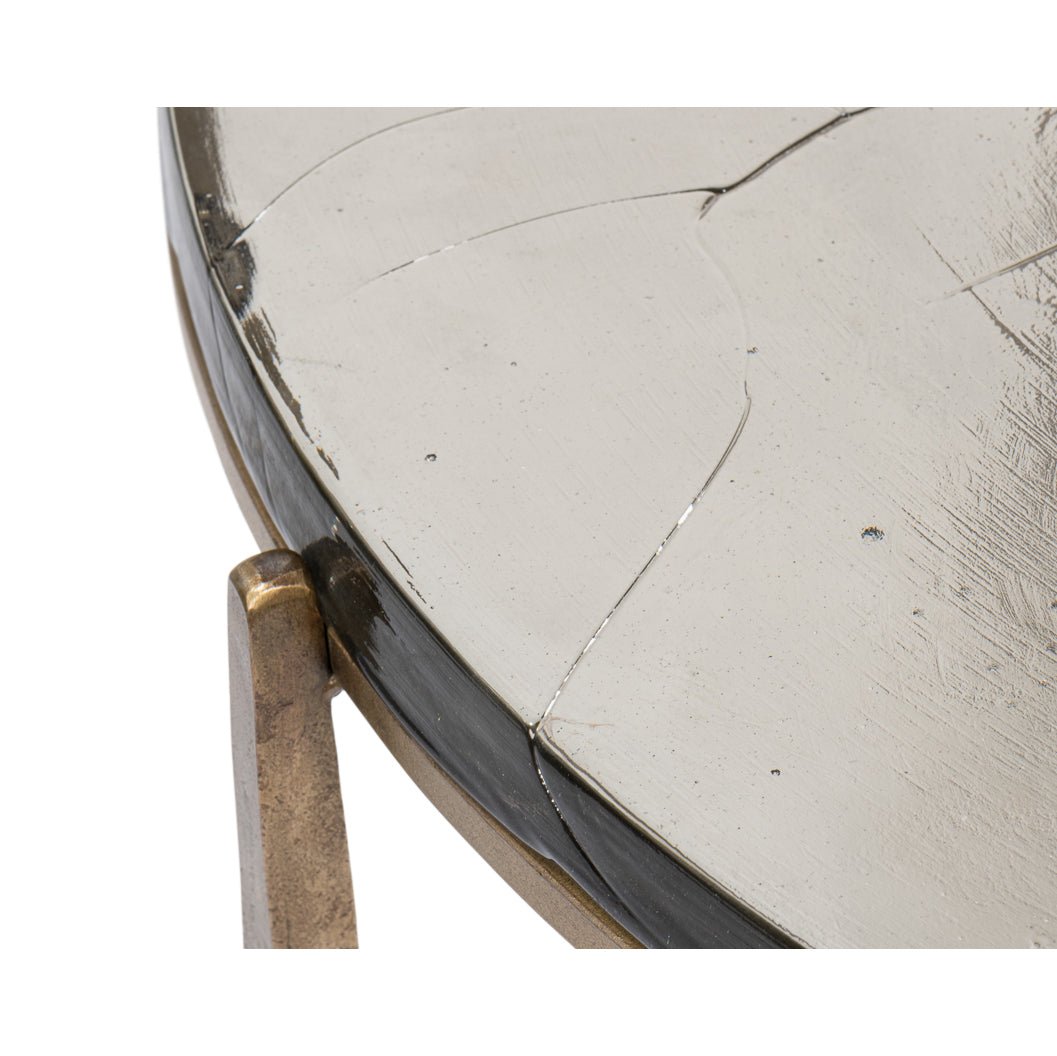 Table basse ronde contemporaine