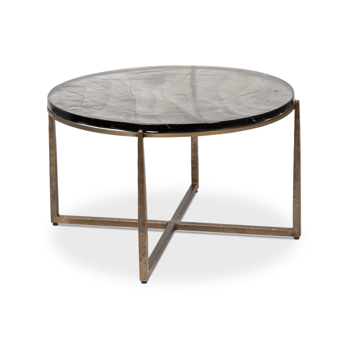 Table basse ronde contemporaine