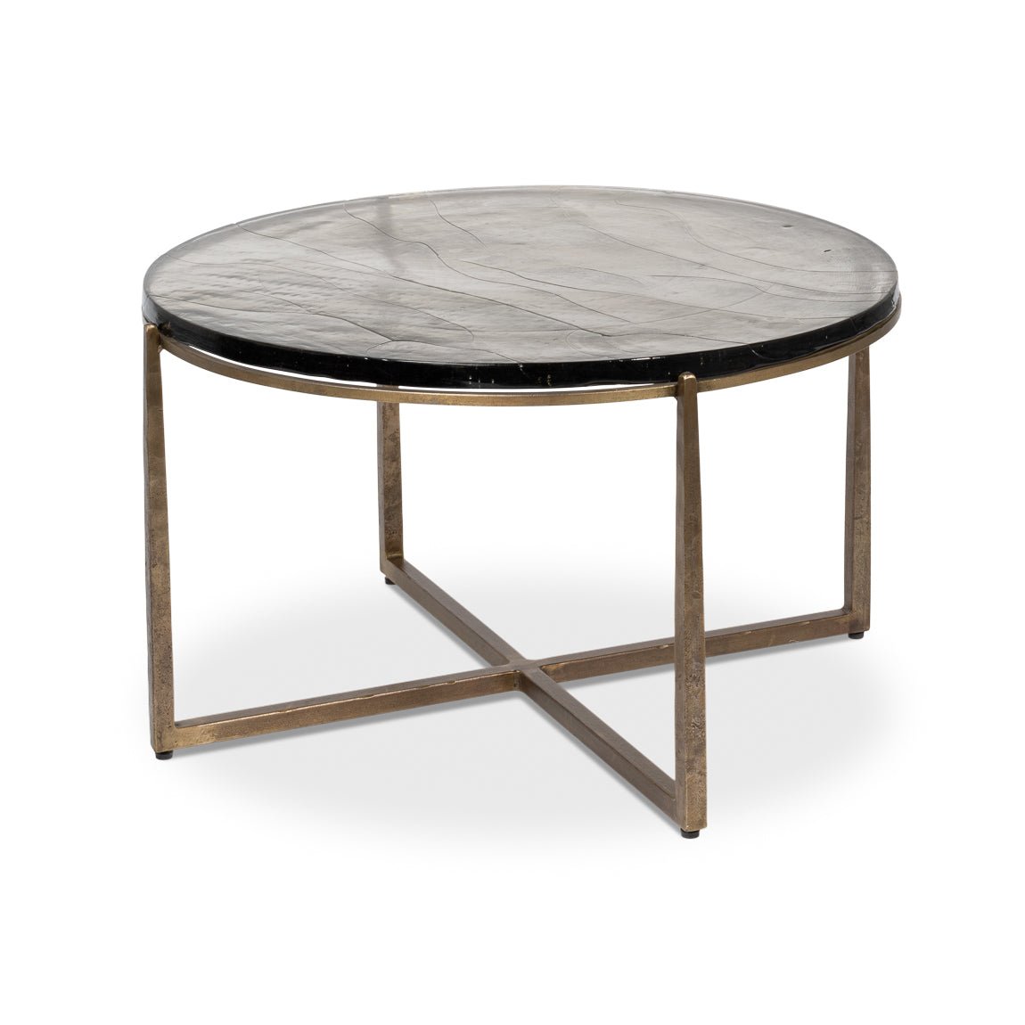 Table basse ronde contemporaine